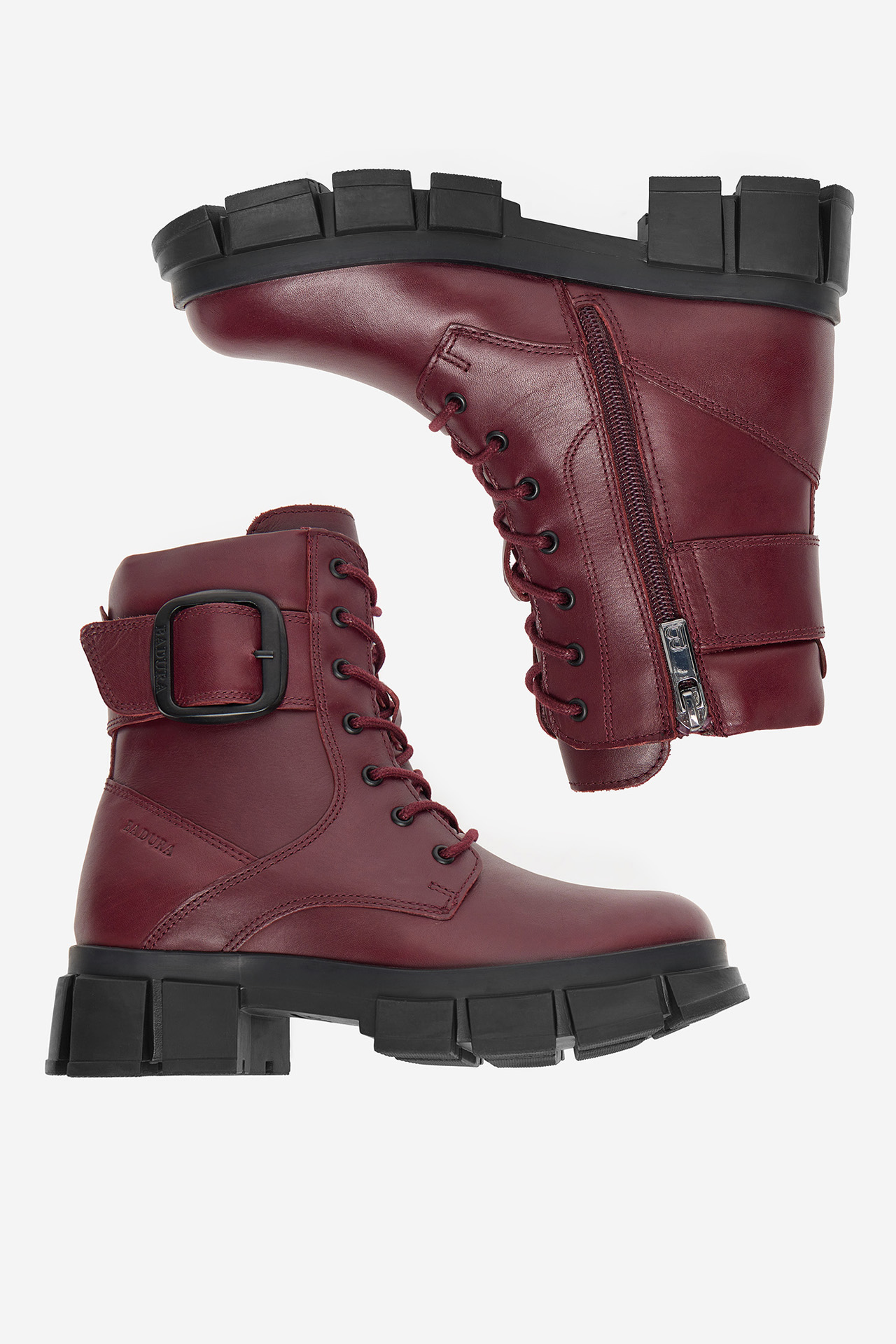 Gležnjarji Bordo rdeča