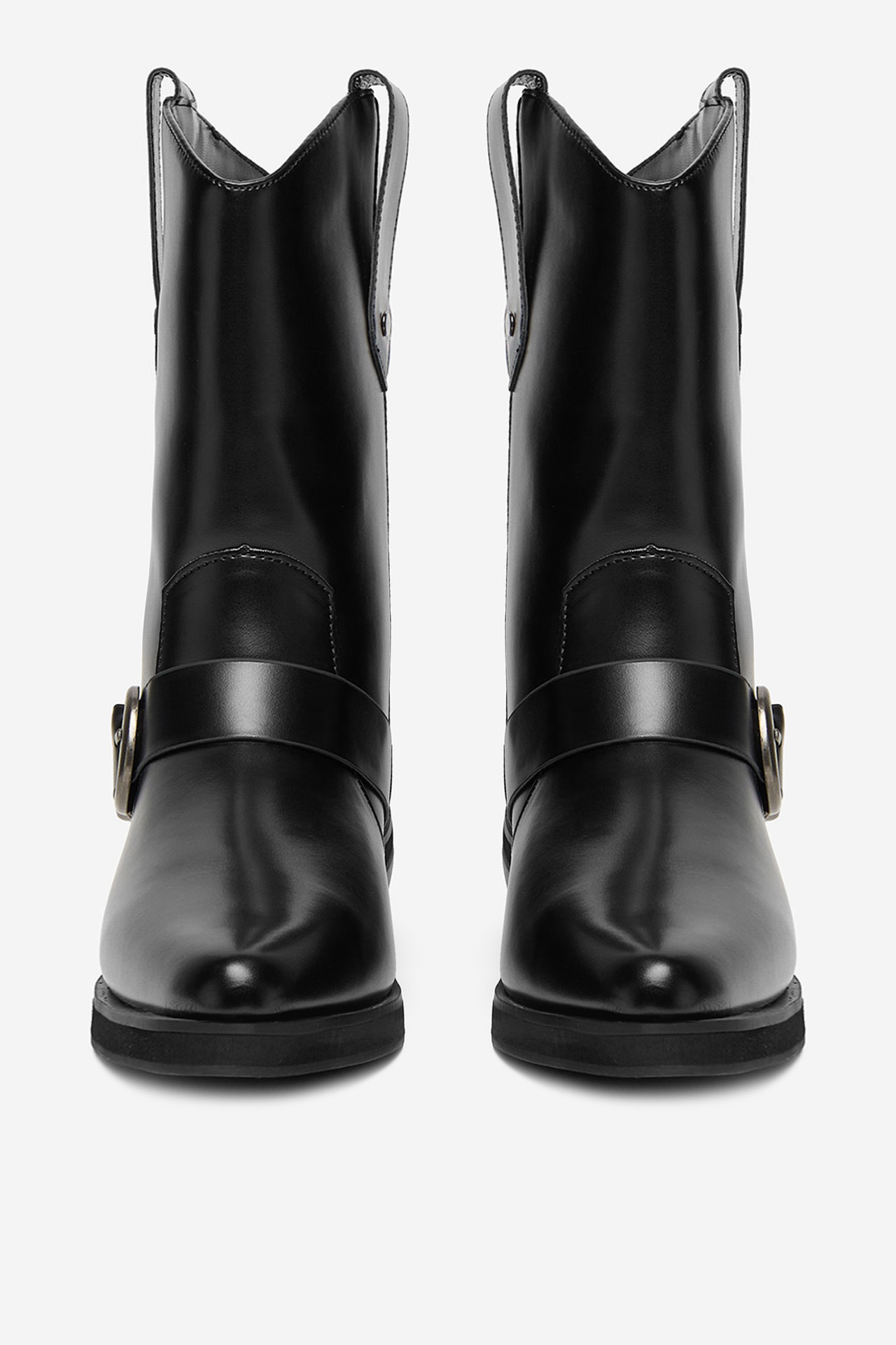 Kavbojski škornji Črna