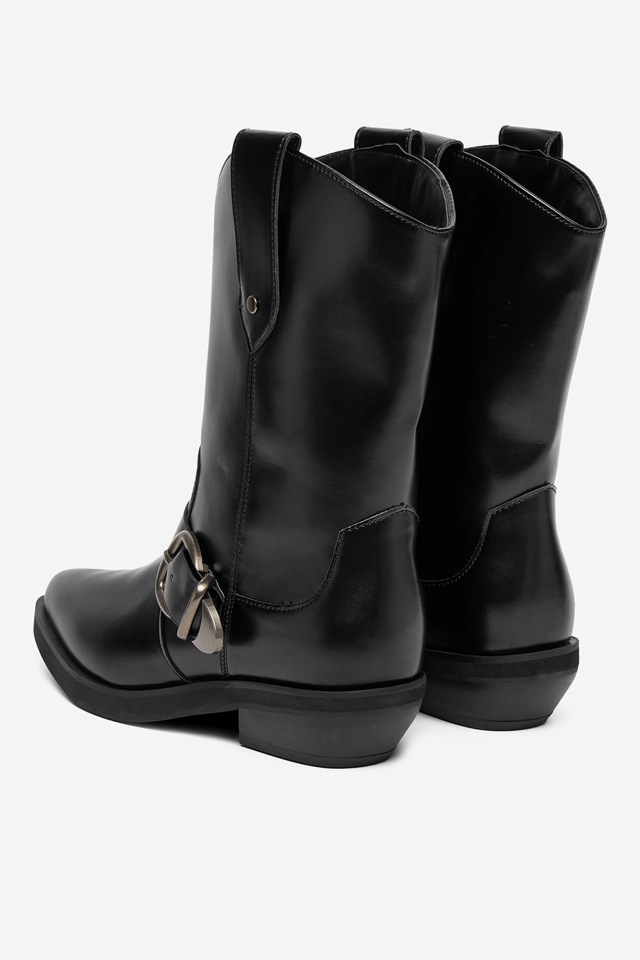 Kavbojski škornji Črna