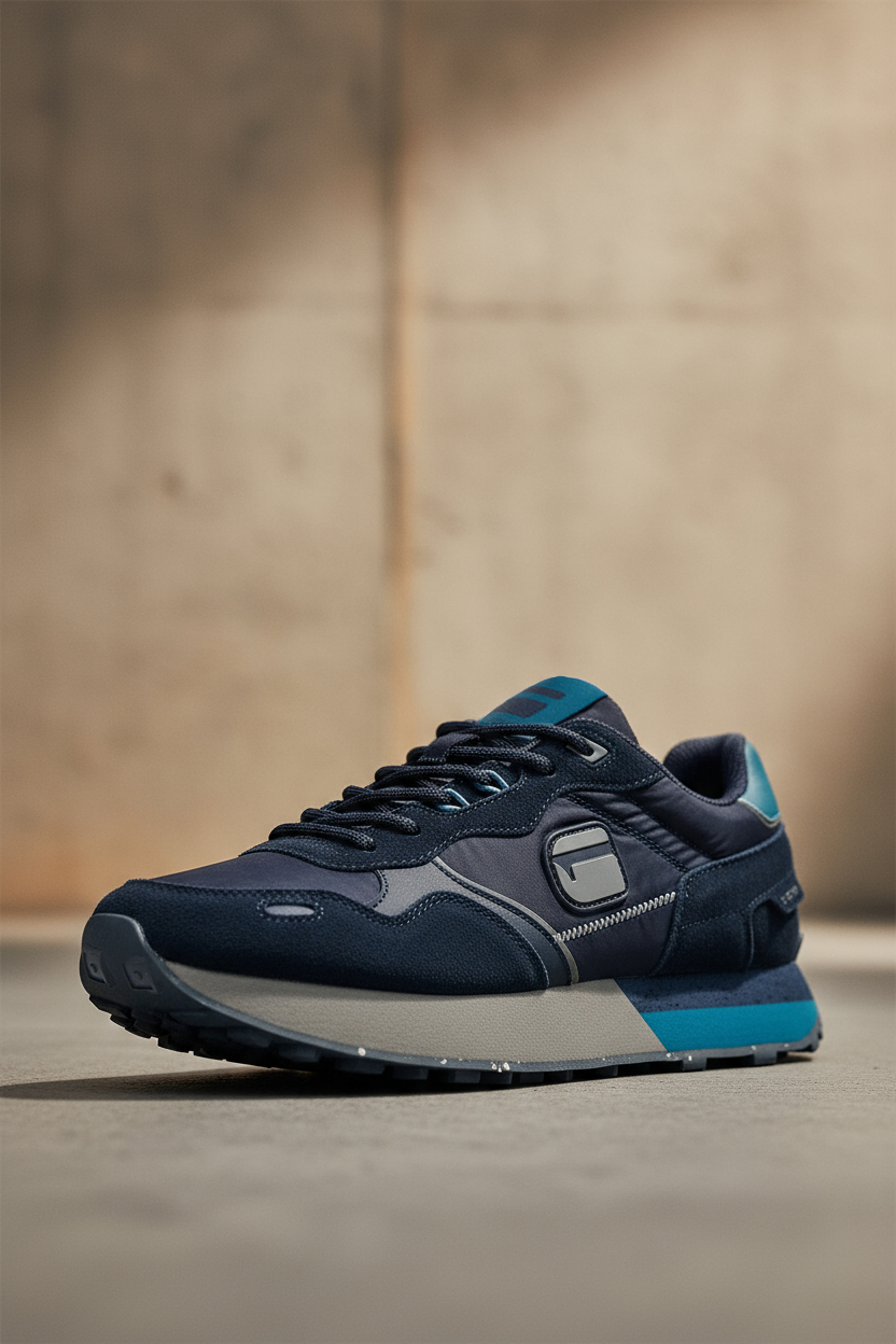 Sneakersy Tmavomodrá