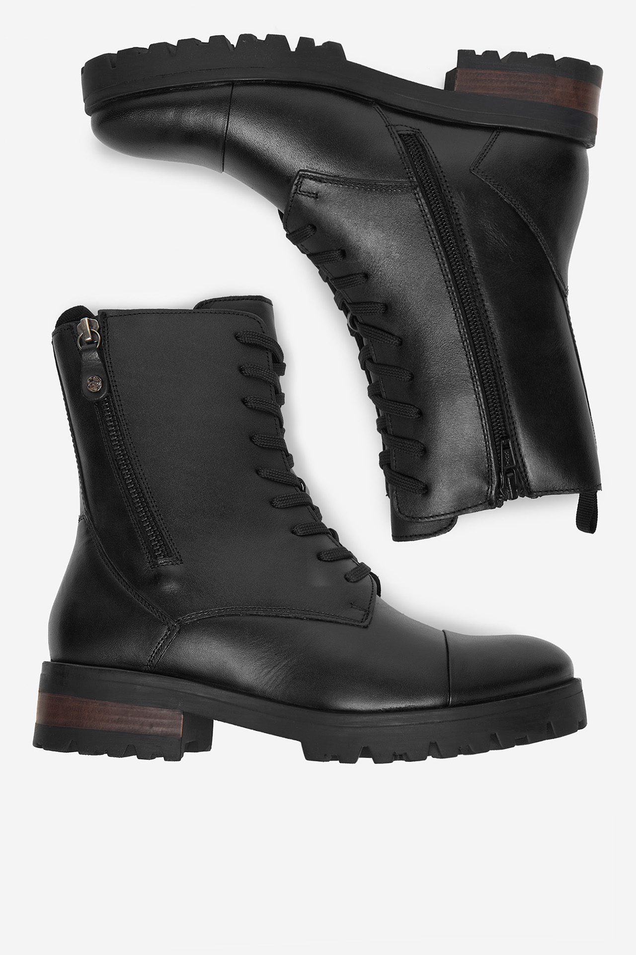 Kotníková obuv Černá