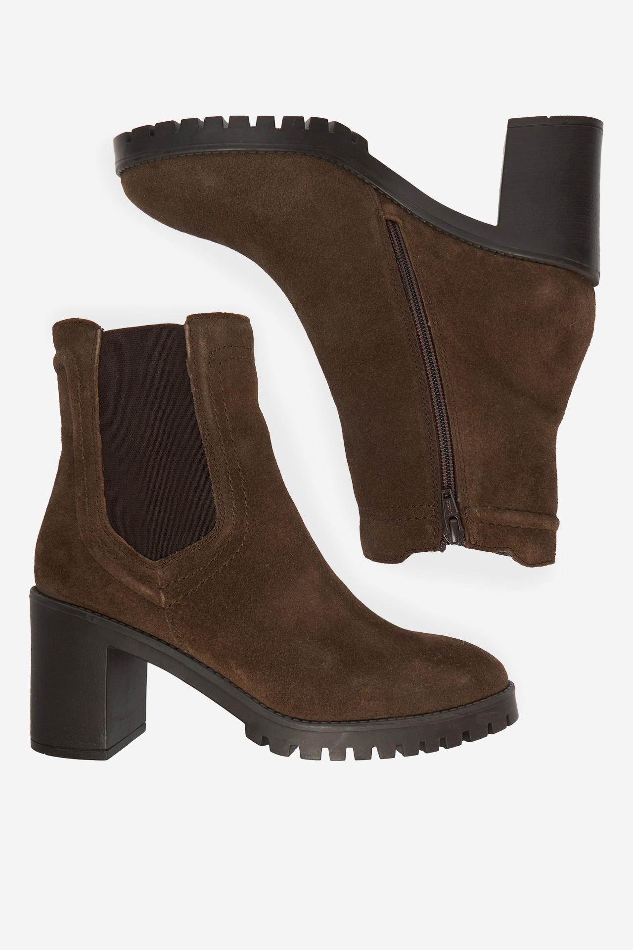 Polokozačky Tmavě hnědá