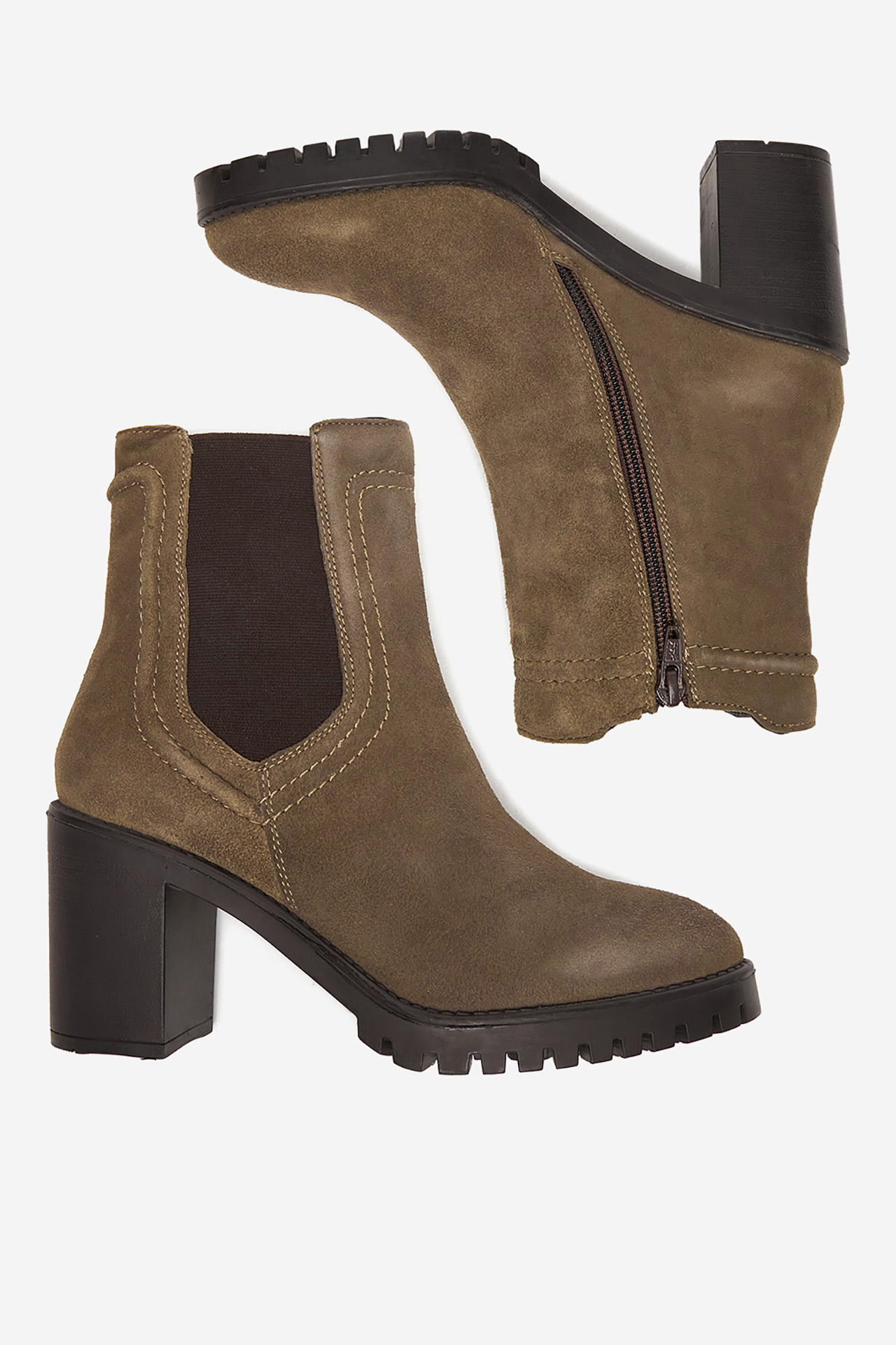 Polokozačky Tmavě béžová