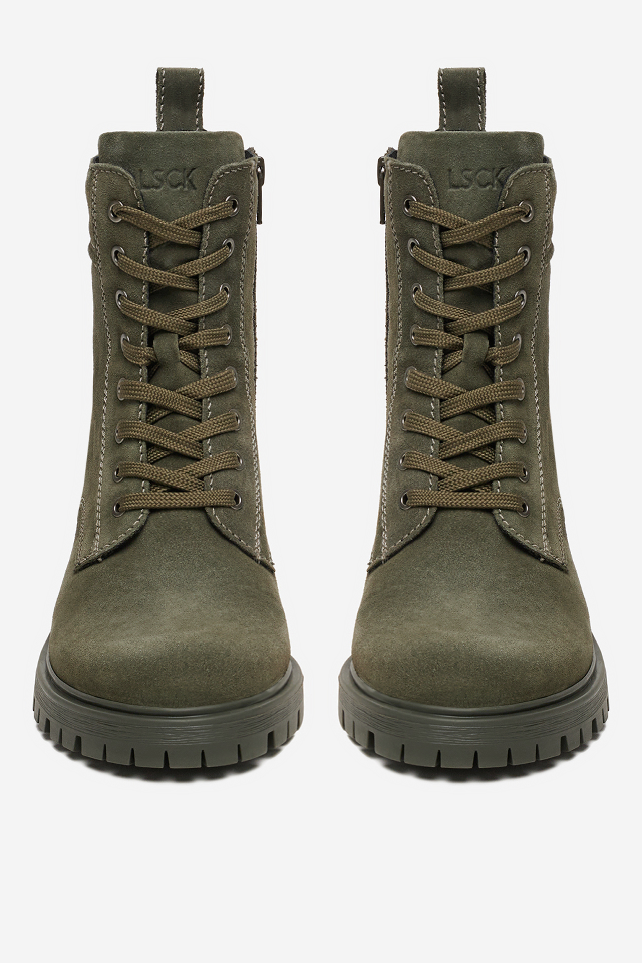 Kotníková obuv Zelená