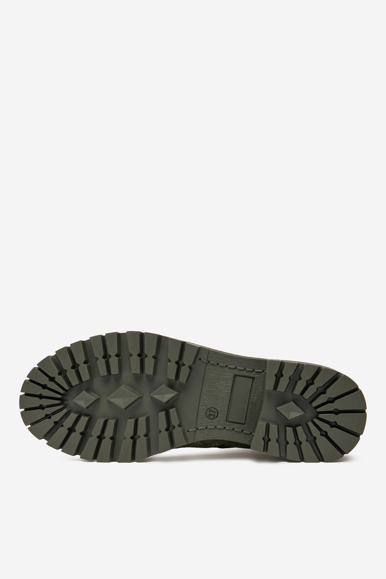 Kotníková obuv Zelená