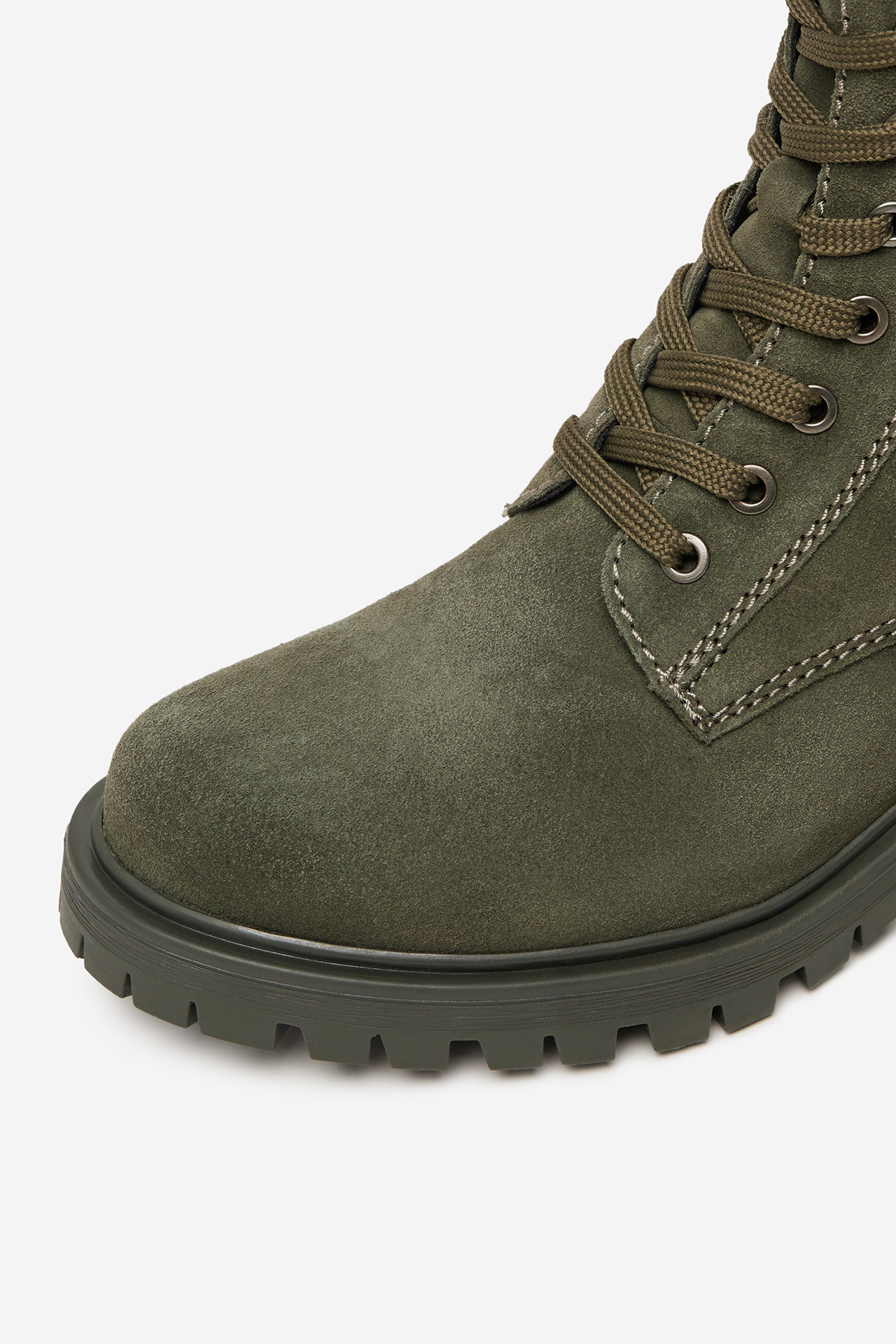 Kotníková obuv Zelená