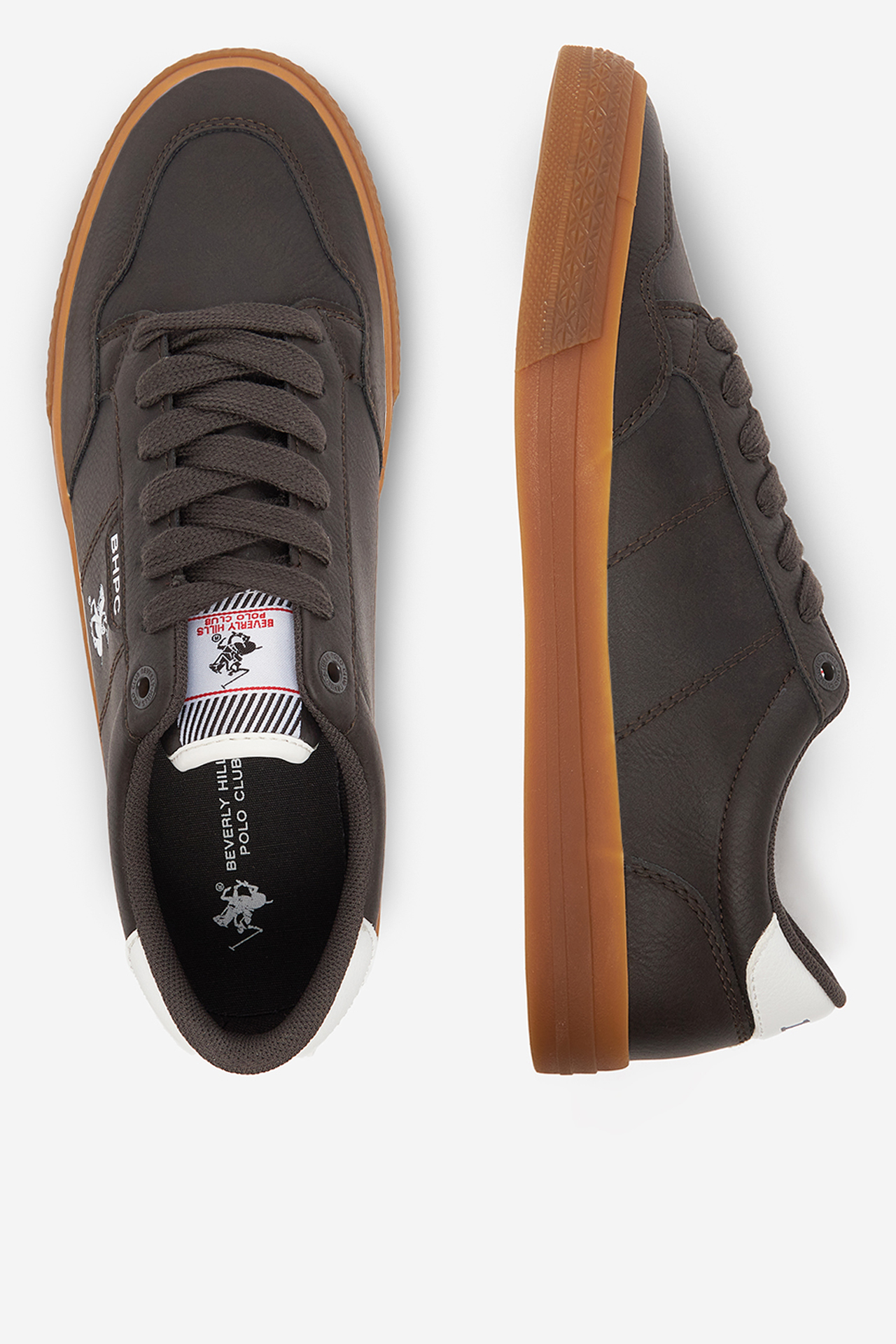 Sneakersy Tmavě hnědá