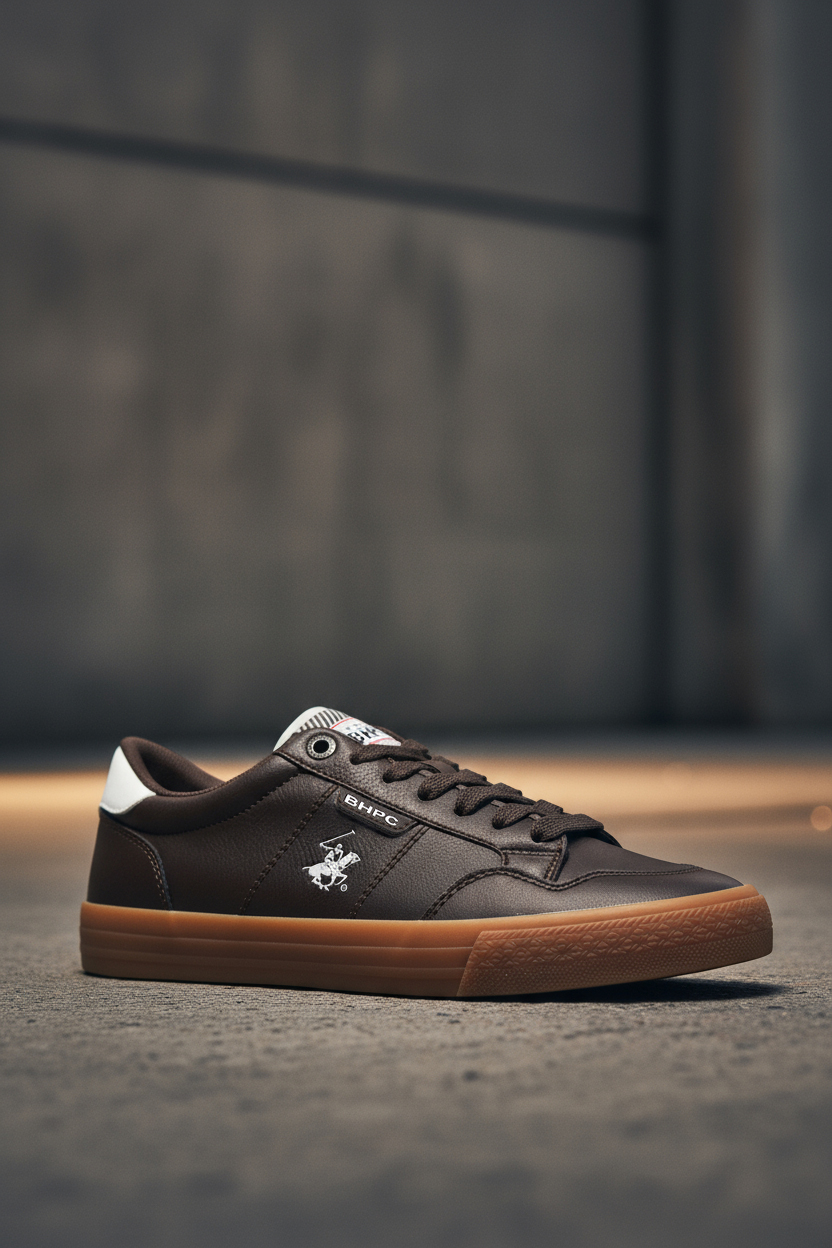 Sneakersy Tmavě hnědá