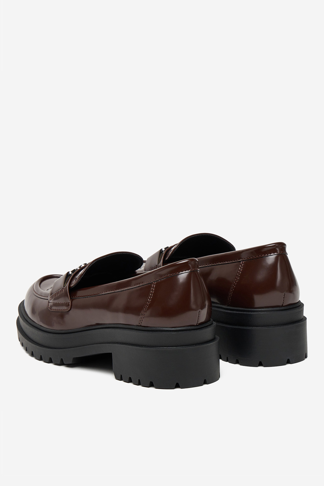 Loafersy Tmavě hnědá