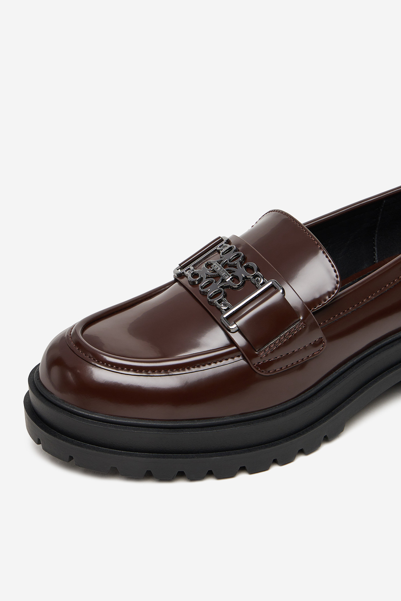 Loafersy Tmavě hnědá