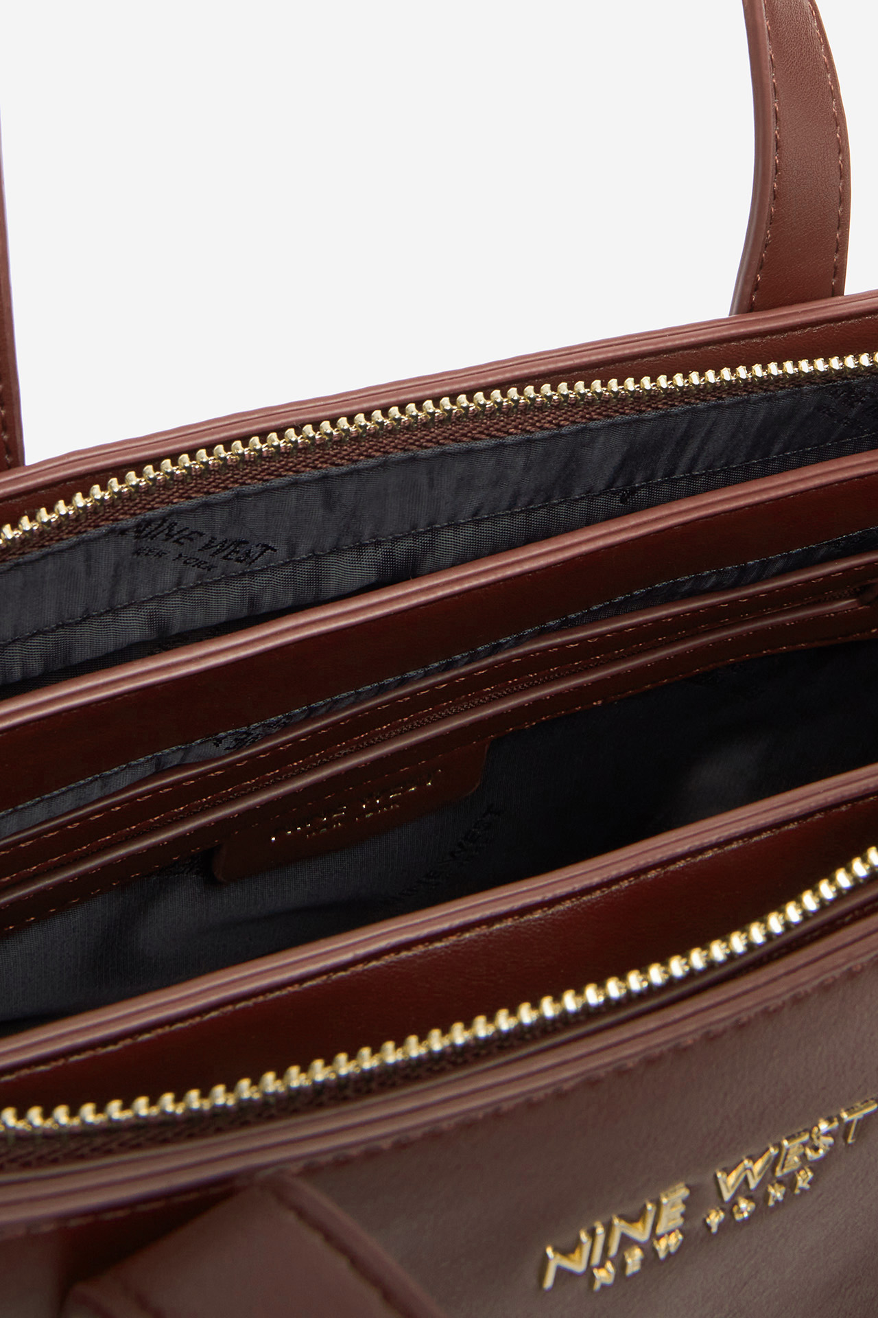 Geantă de mână NINE WEST Maro închis - CCC.eu
