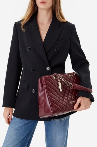 NINE WEST CEO-IDAHO-I-LDA8005 Temno rdeča
