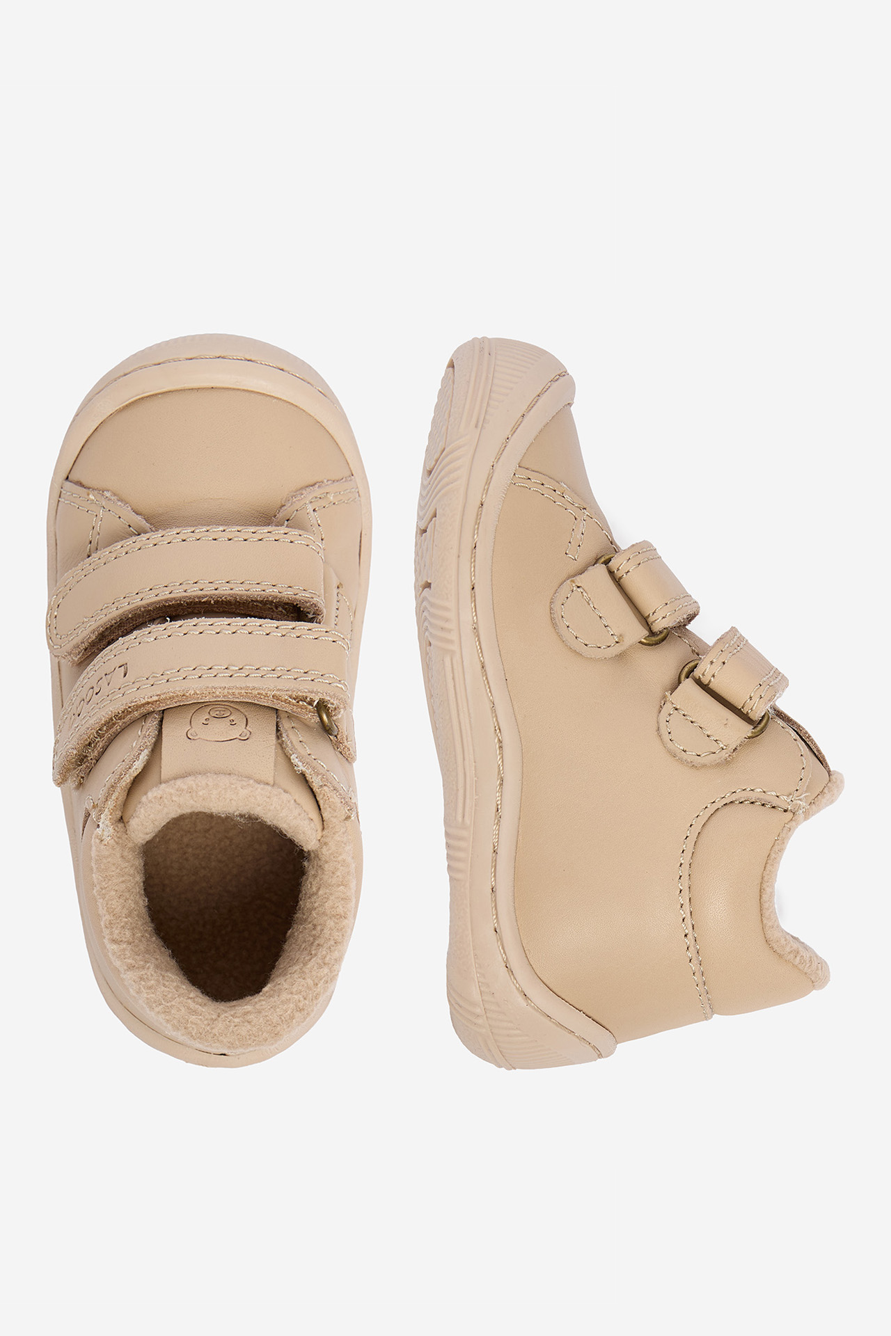 Šnurovacie topánky Béžová