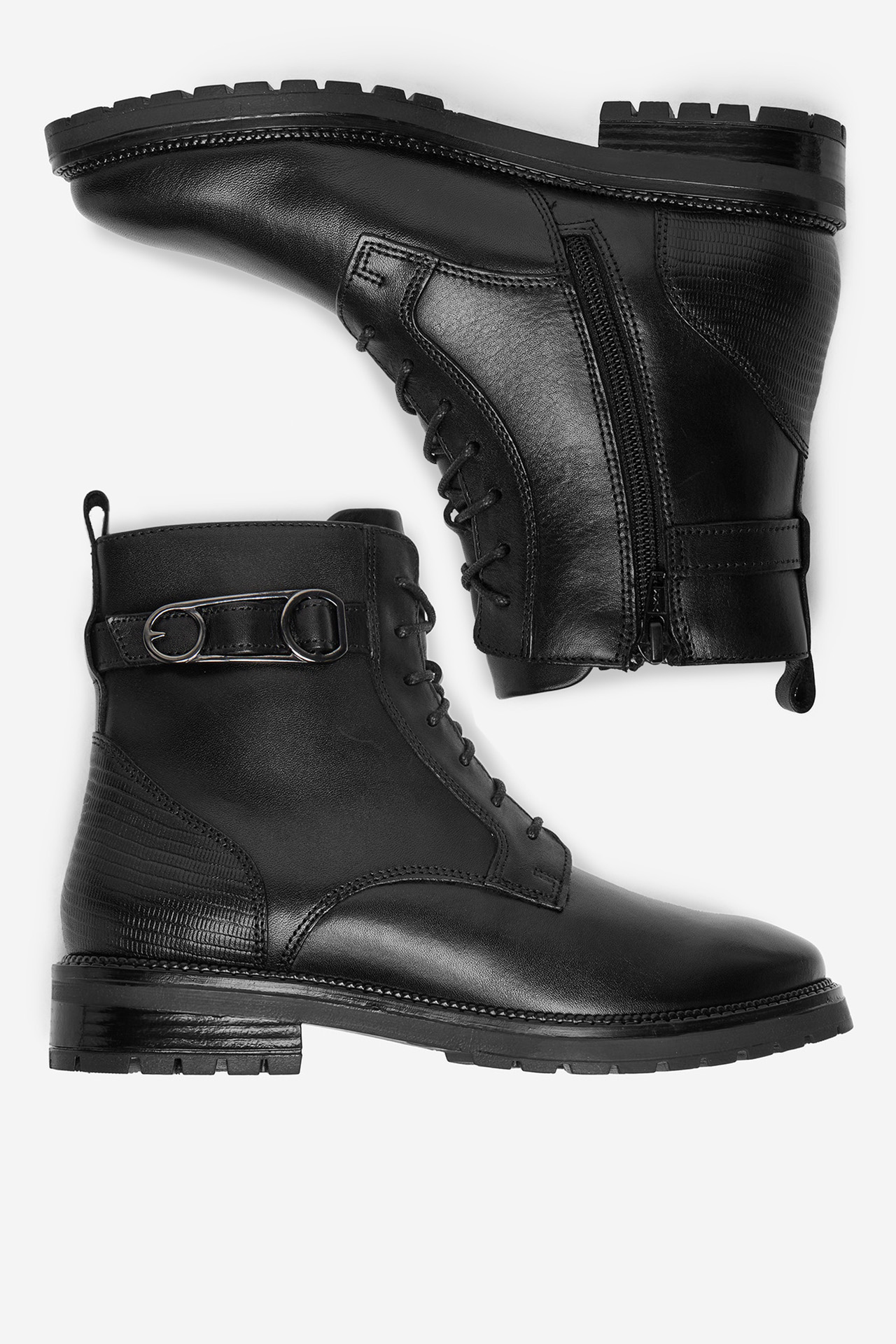 Kotníková obuv Černá