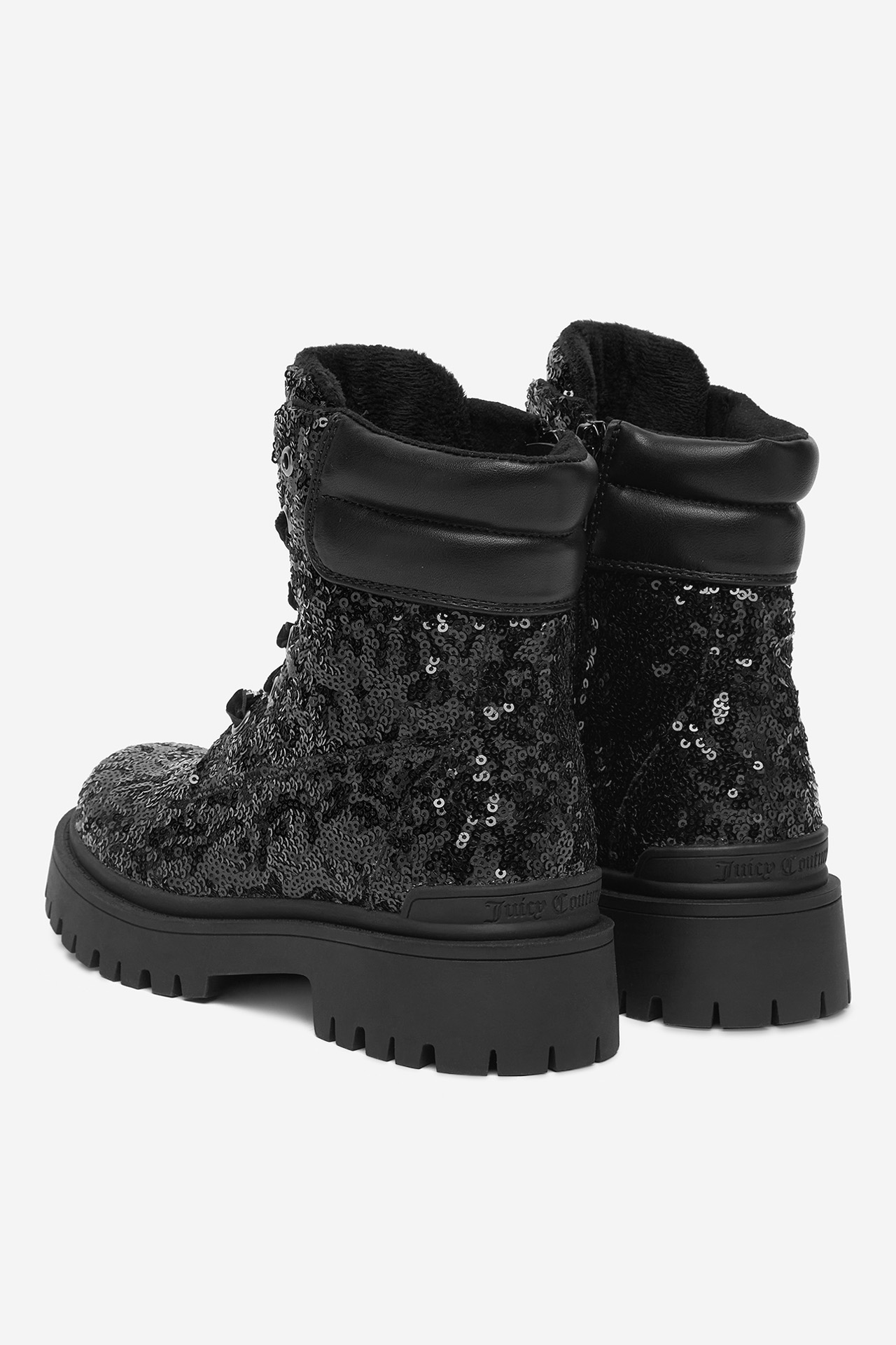 Gležnjarji z vezalkami Črna