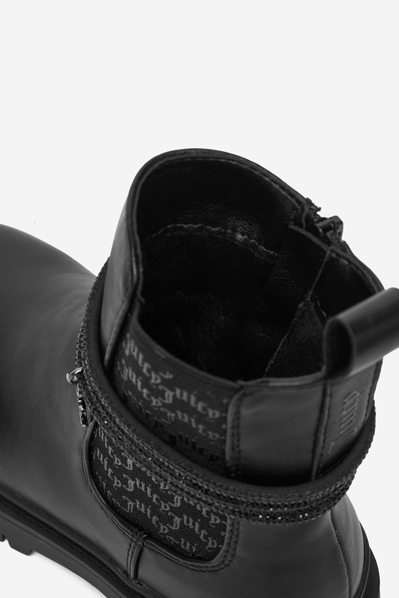 Členková obuv Čierna