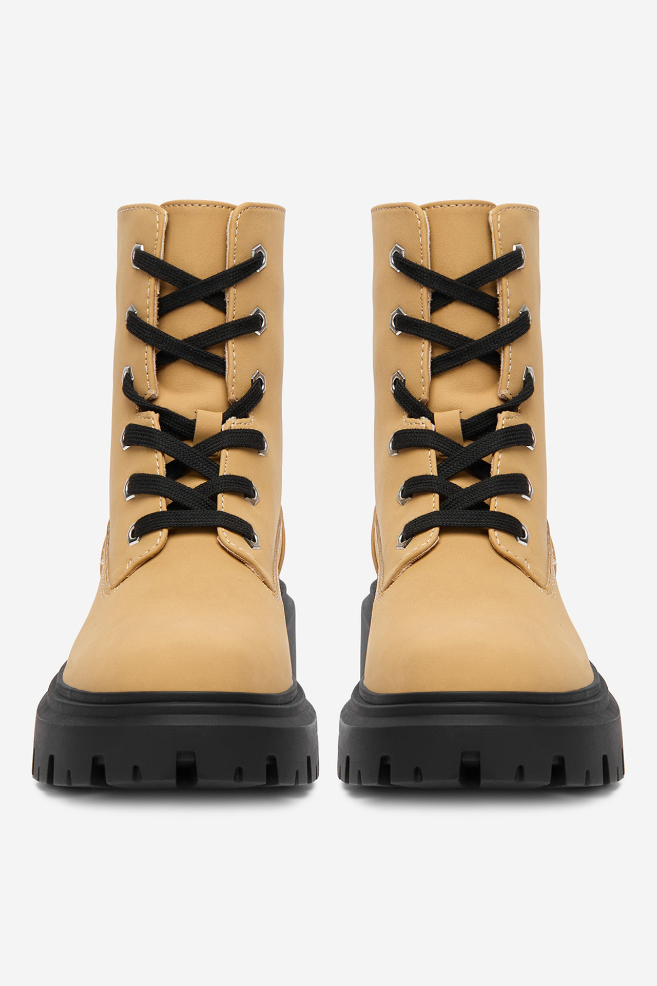 Kotníková obuv Světle hnědá