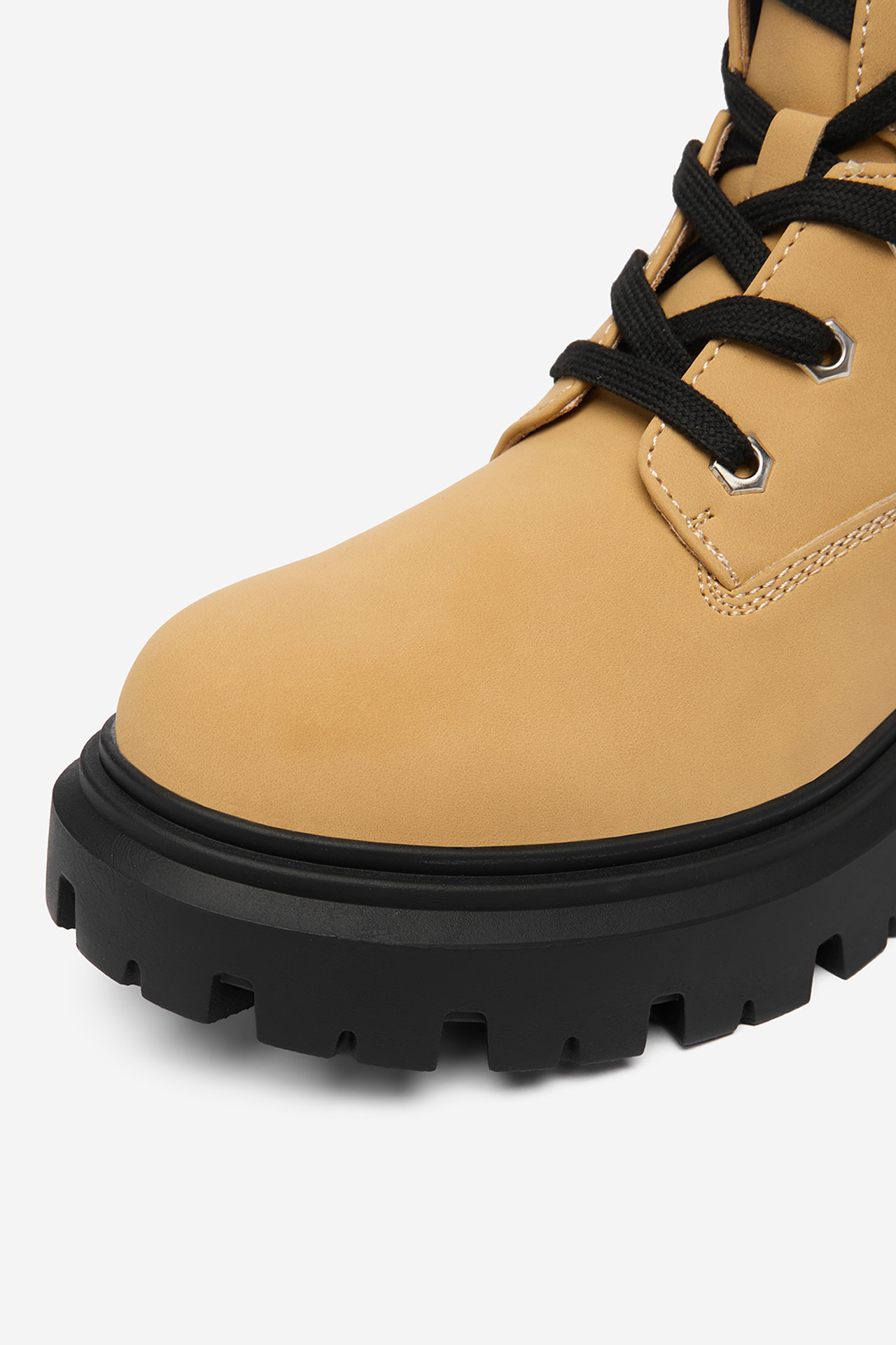 Kotníková obuv Světle hnědá