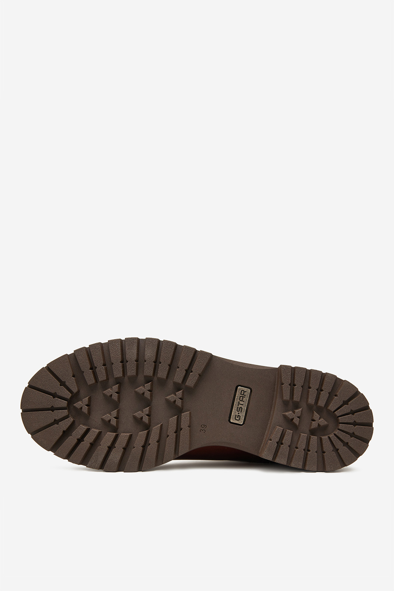 Kotníková obuv s elastickým prvkem Hnědá