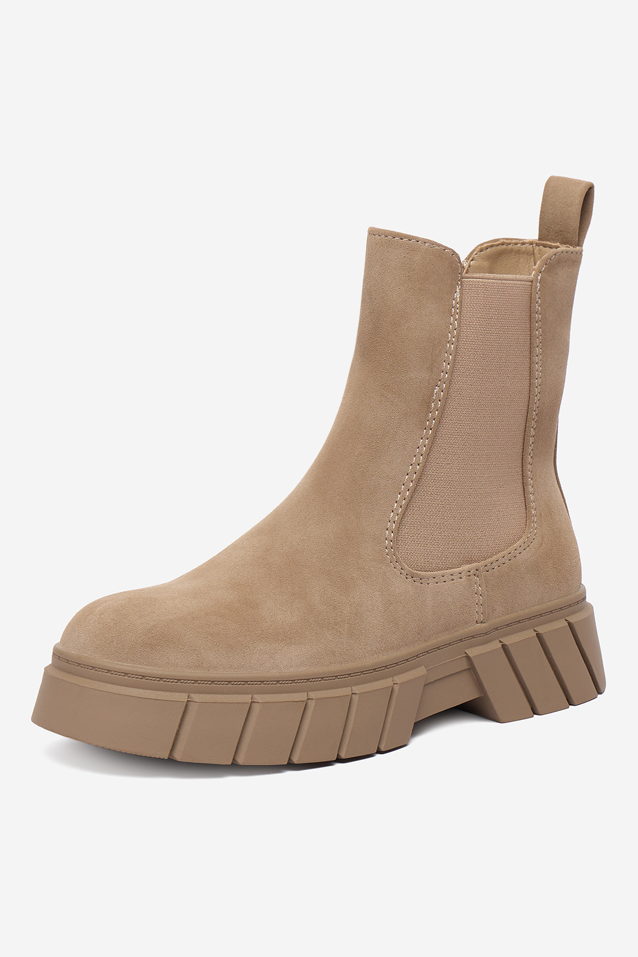 Gležnjarji chelsea Bež