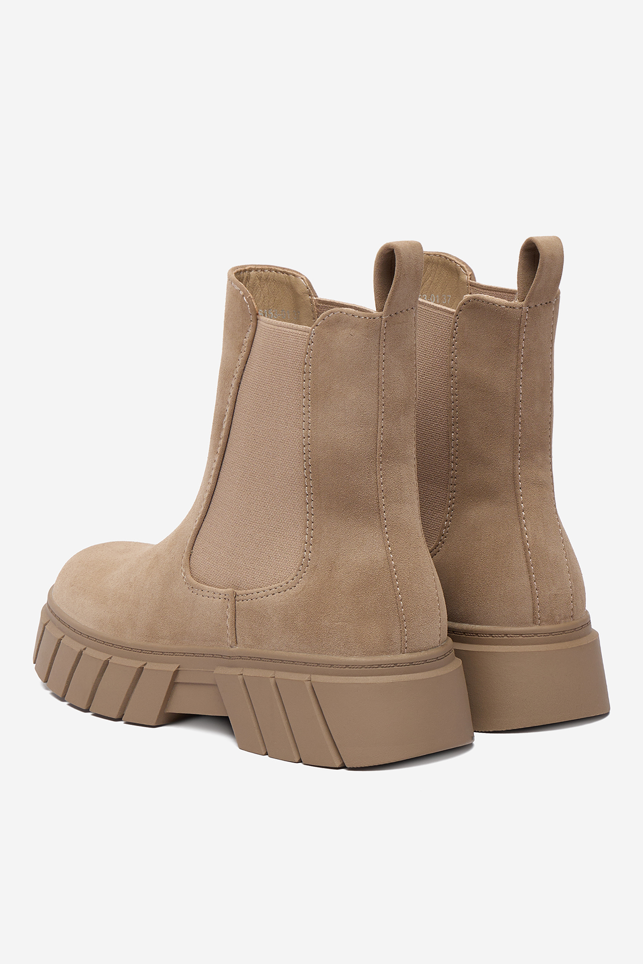 Gležnjarji chelsea Bež