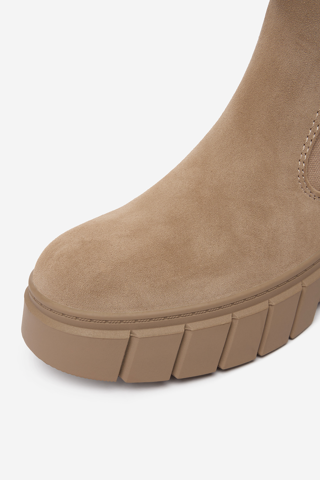 Gležnjarji chelsea Bež