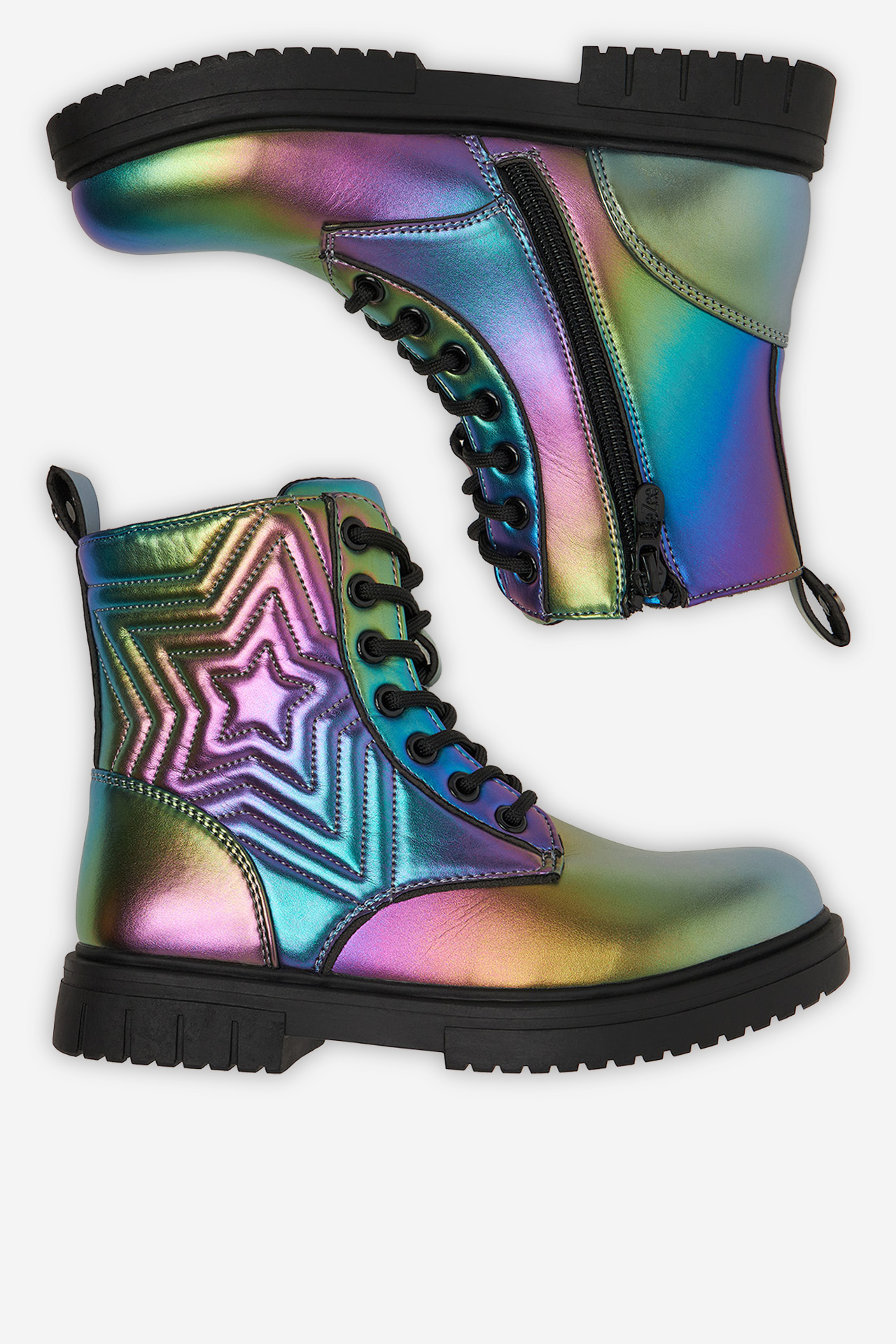 Gležnjarji z vezalkami Zelena