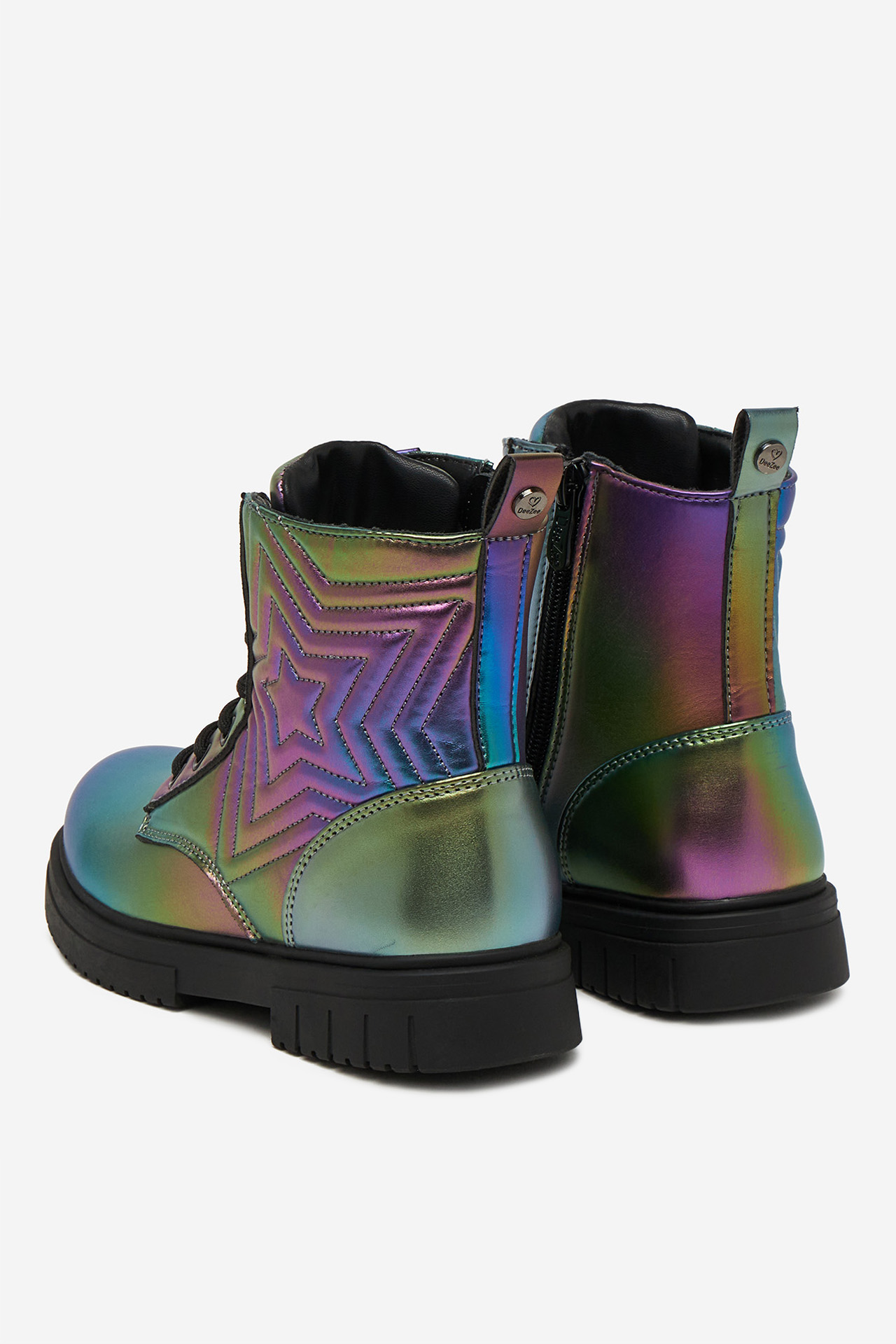 Gležnjarji z vezalkami Zelena