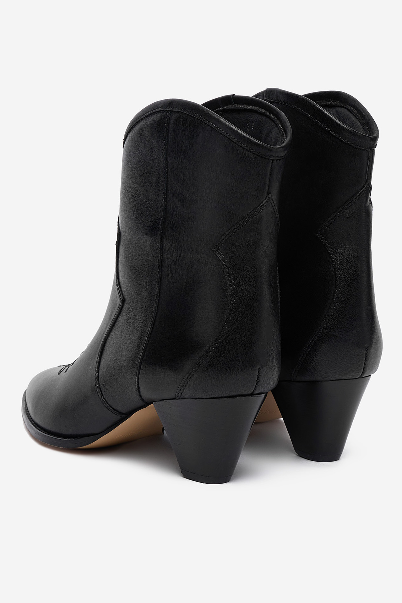 Kavbojski škornji Črna