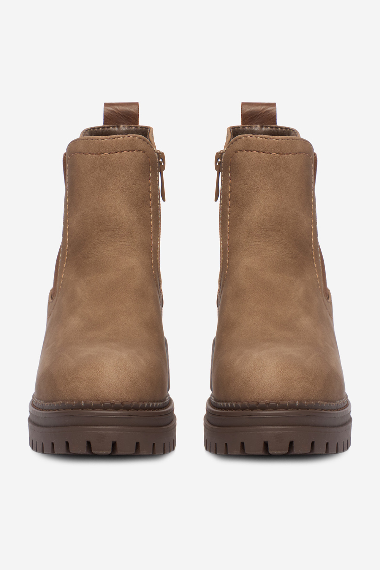 Škornji Čokoladno rjava