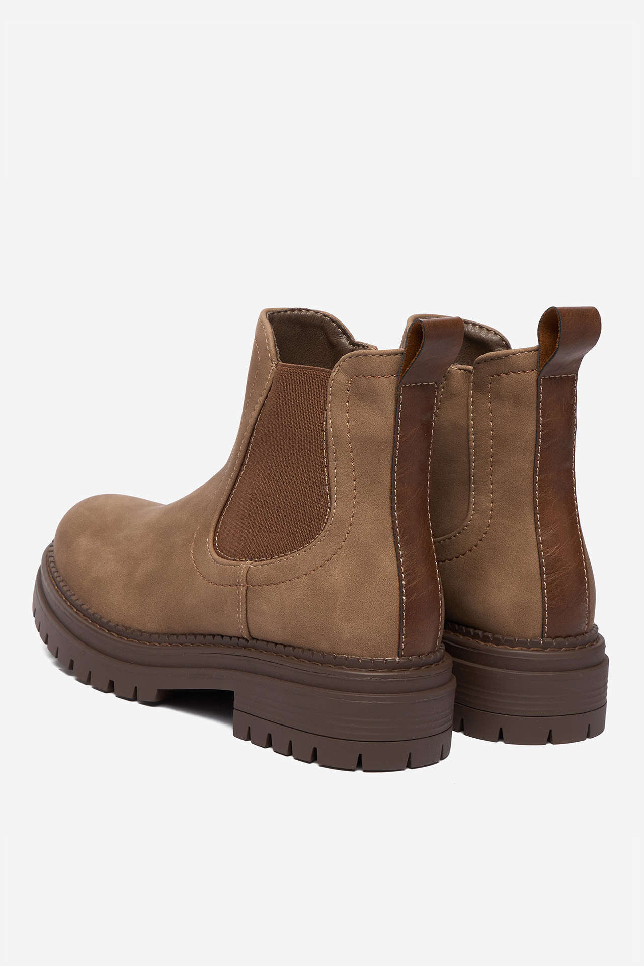 Škornji Čokoladno rjava