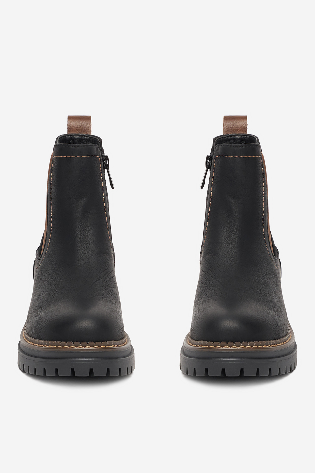 Gležnjarji chelsea Črna