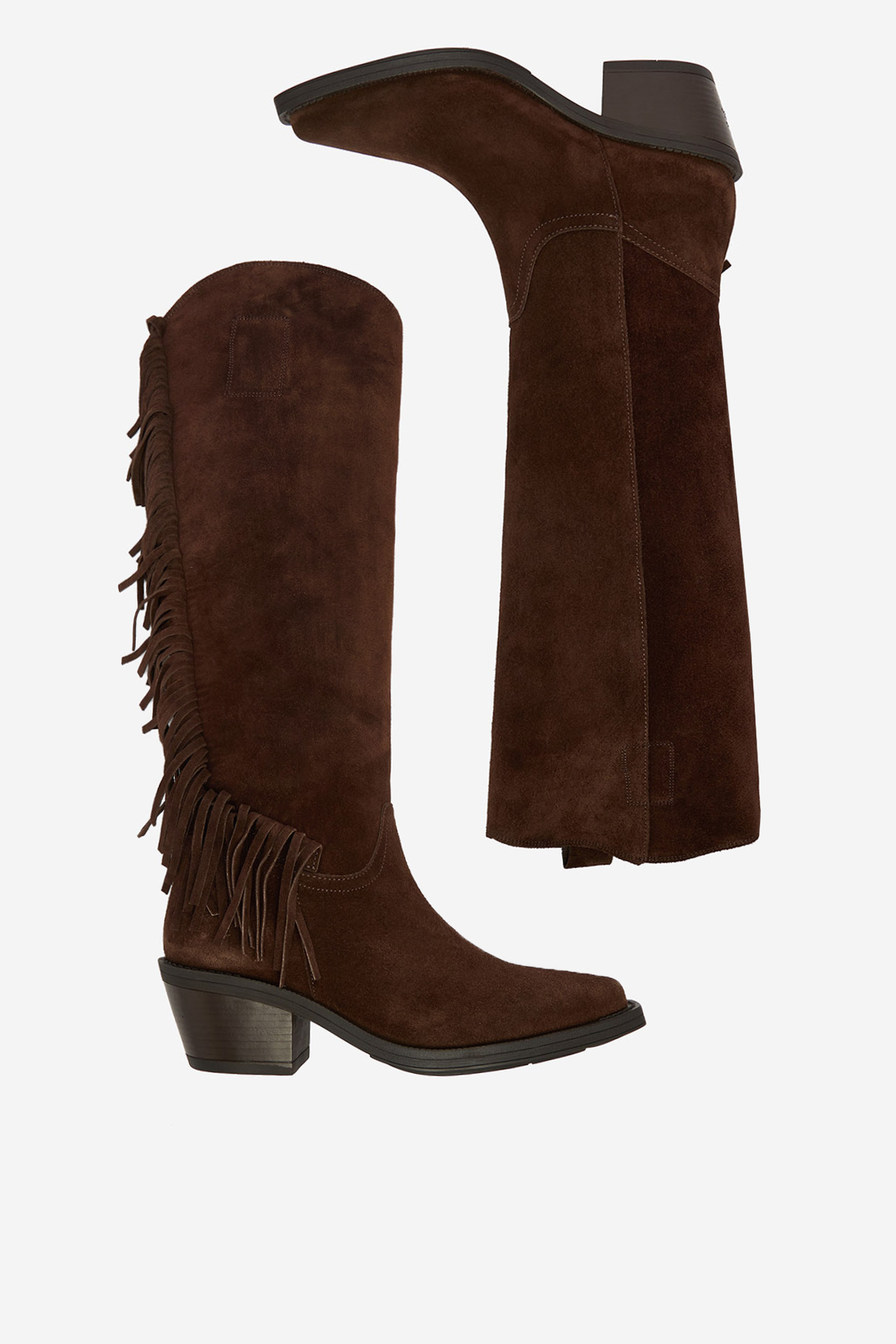 Kozačky Tmavě hnědá