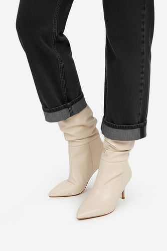 Gležnjarji NINE WEST CEO-SAMIRA-01 Krem