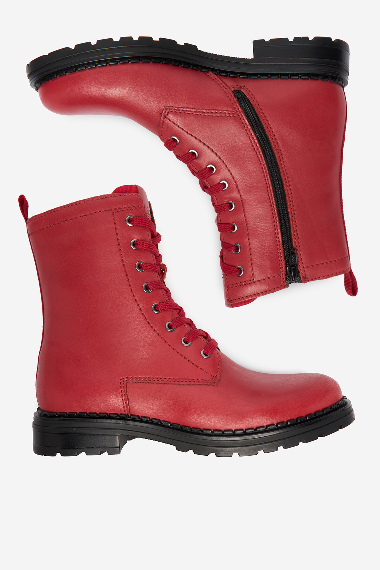 Kotníková obuv Červená