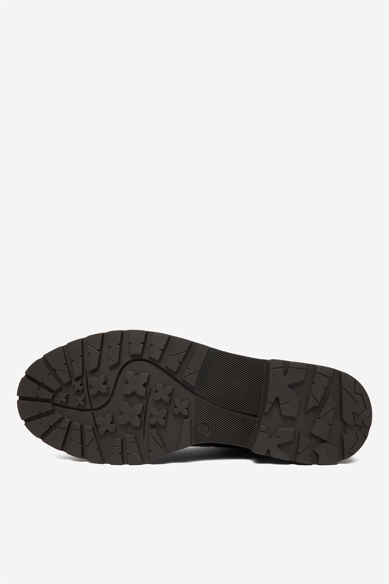 Kotníková obuv Tmavě hnědá