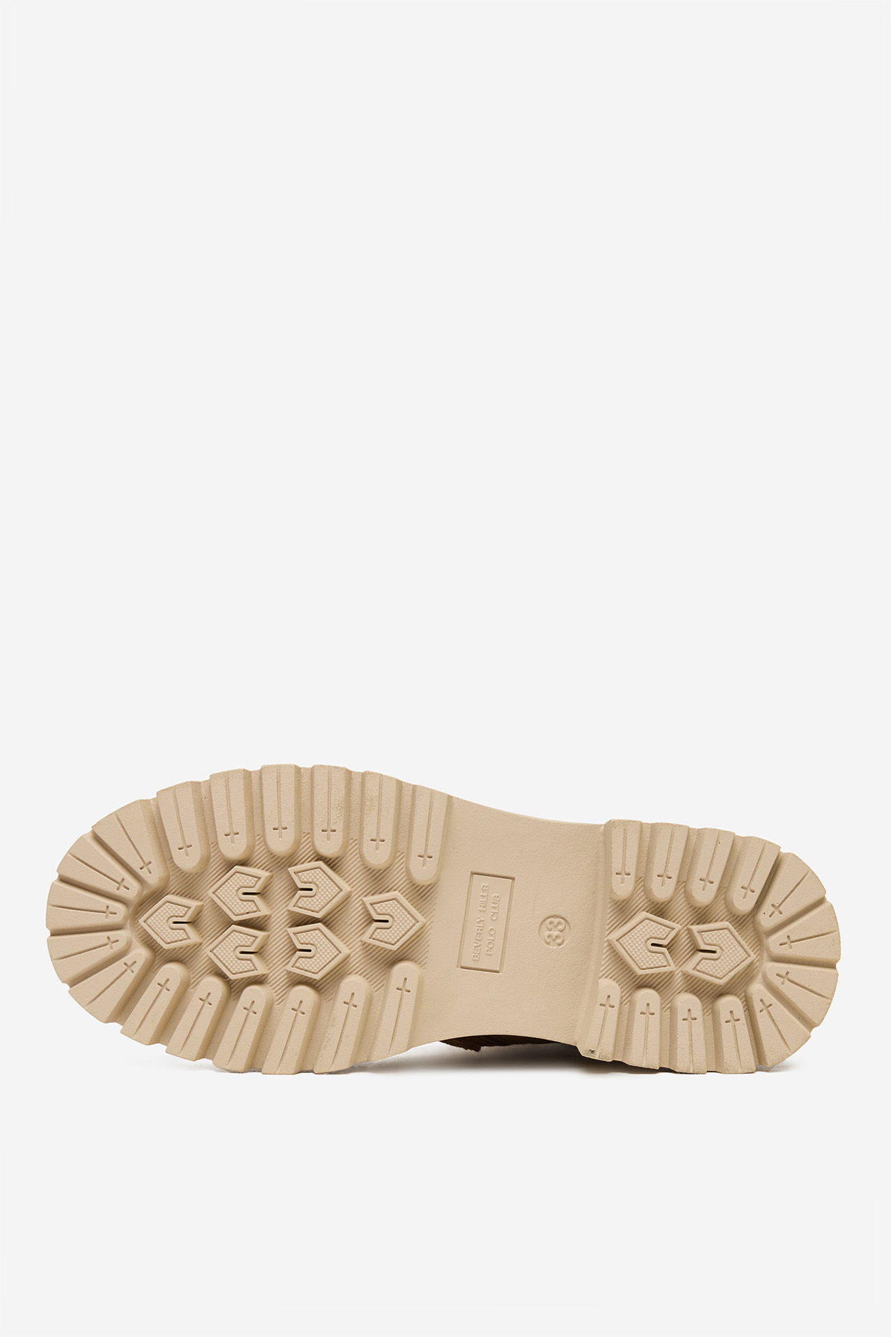 Gležnjarji z vezalkami Rjava