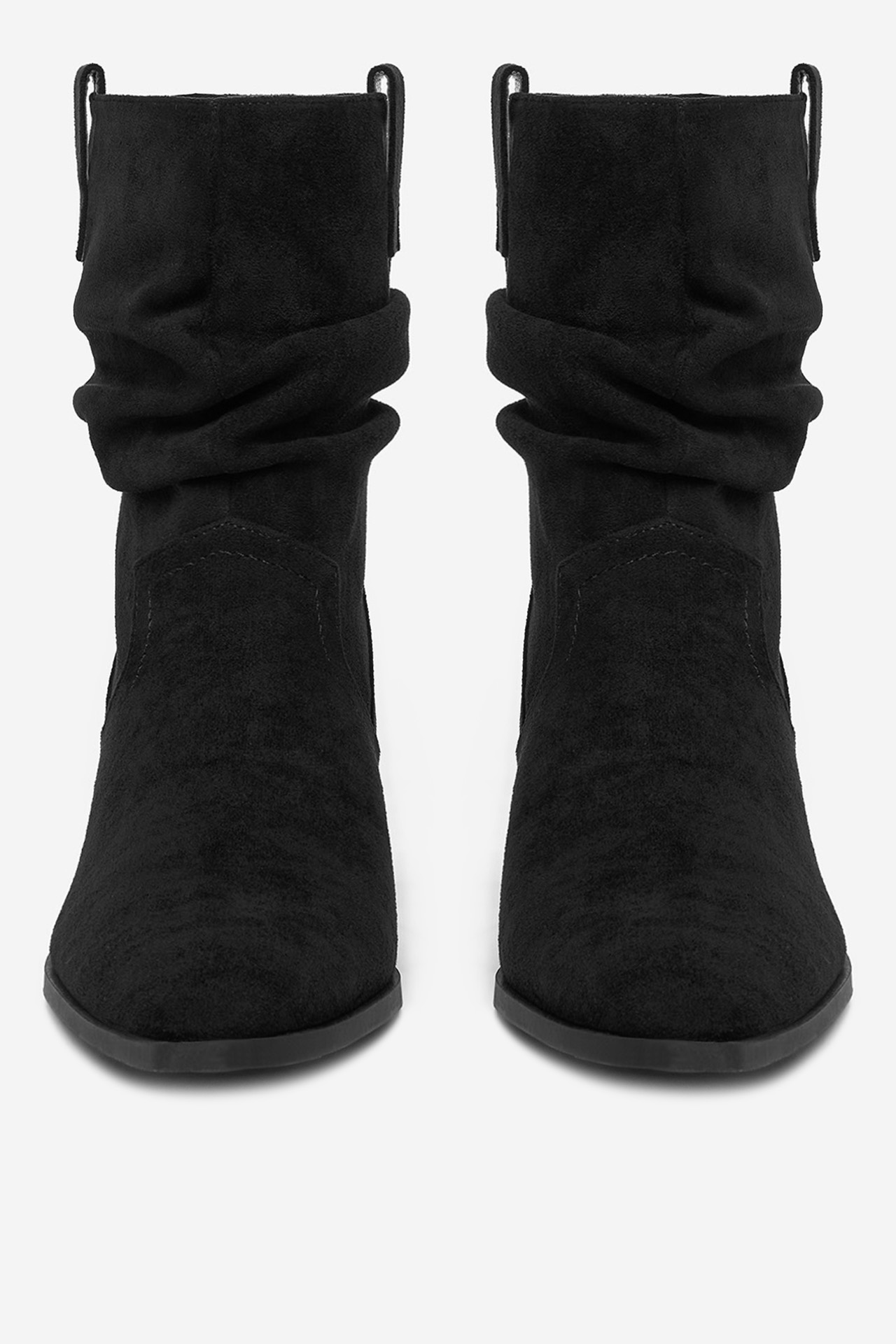 Kavbojski škornji Črna