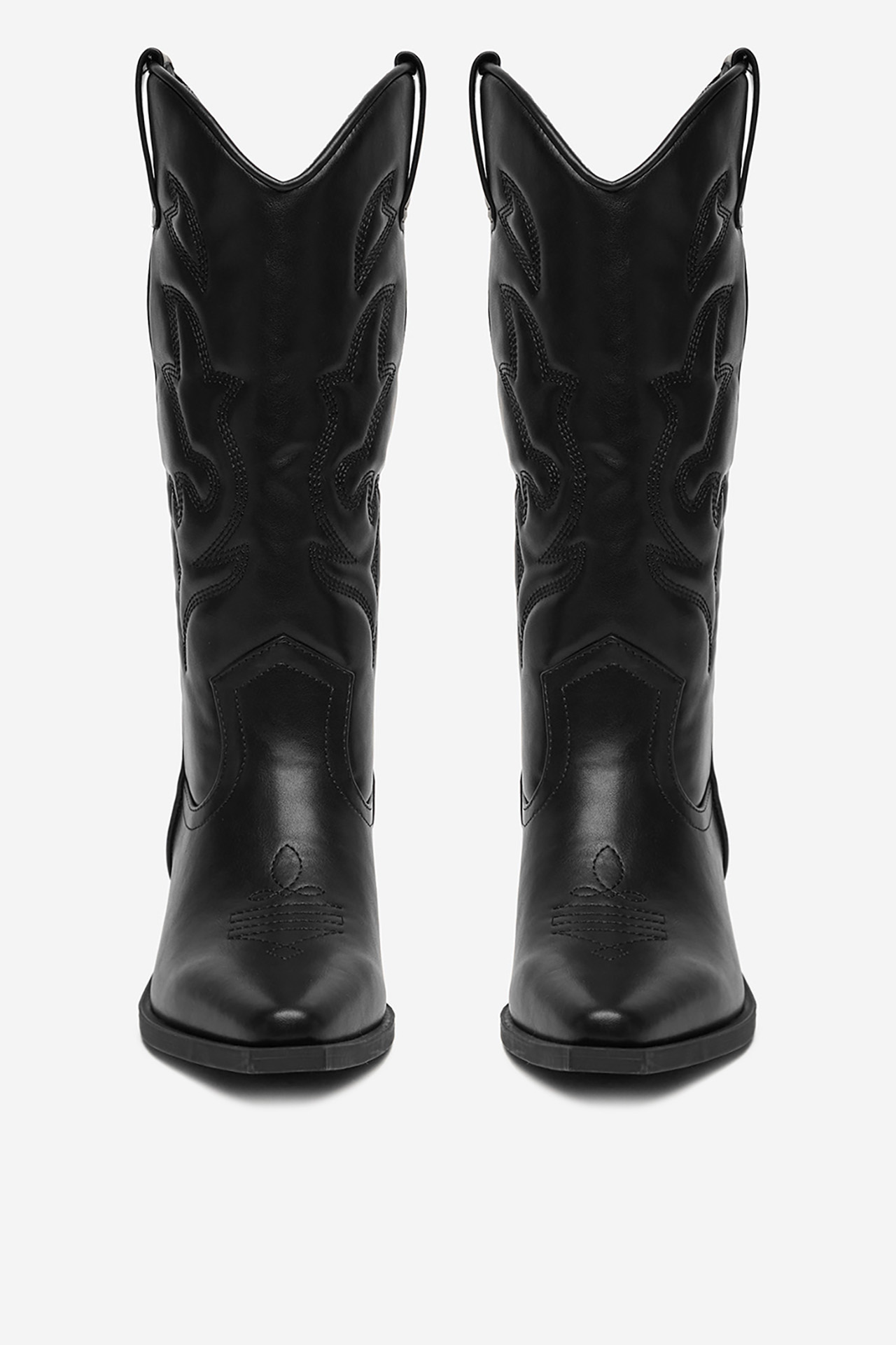 Kavbojski škornji Črna