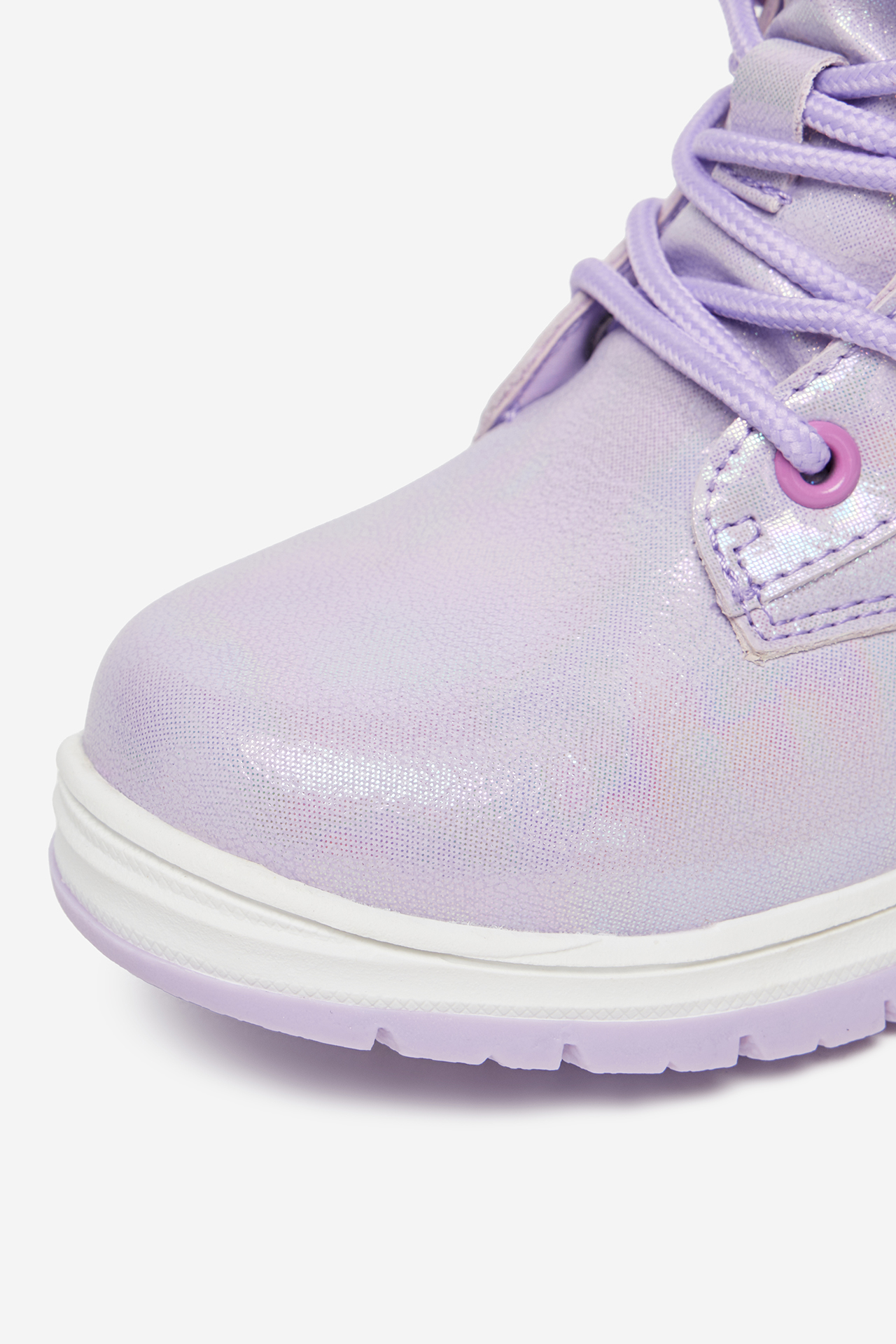 Gležnjarji z vezalkami Fuchsia