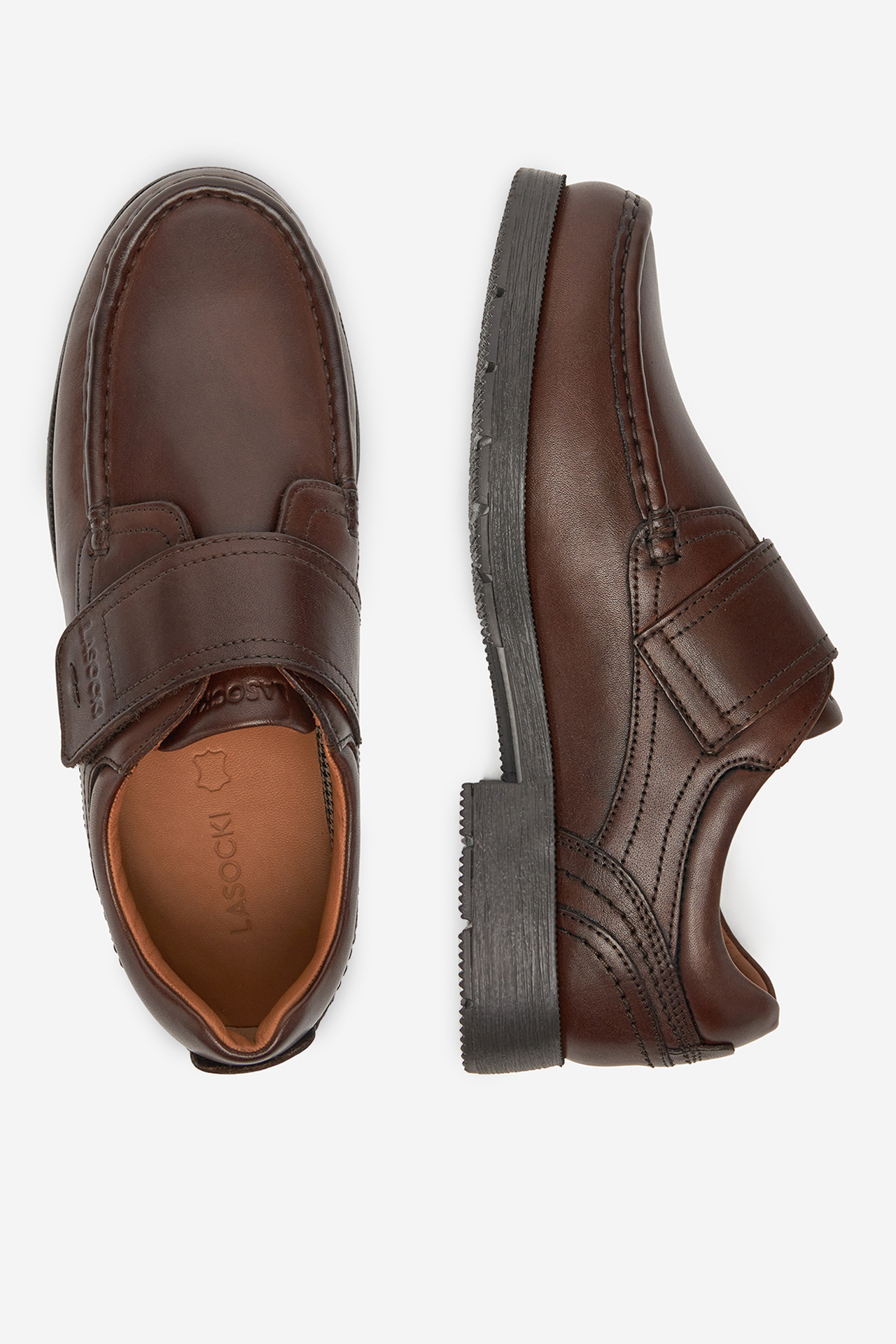 Poltopánky Tmavo hnedá