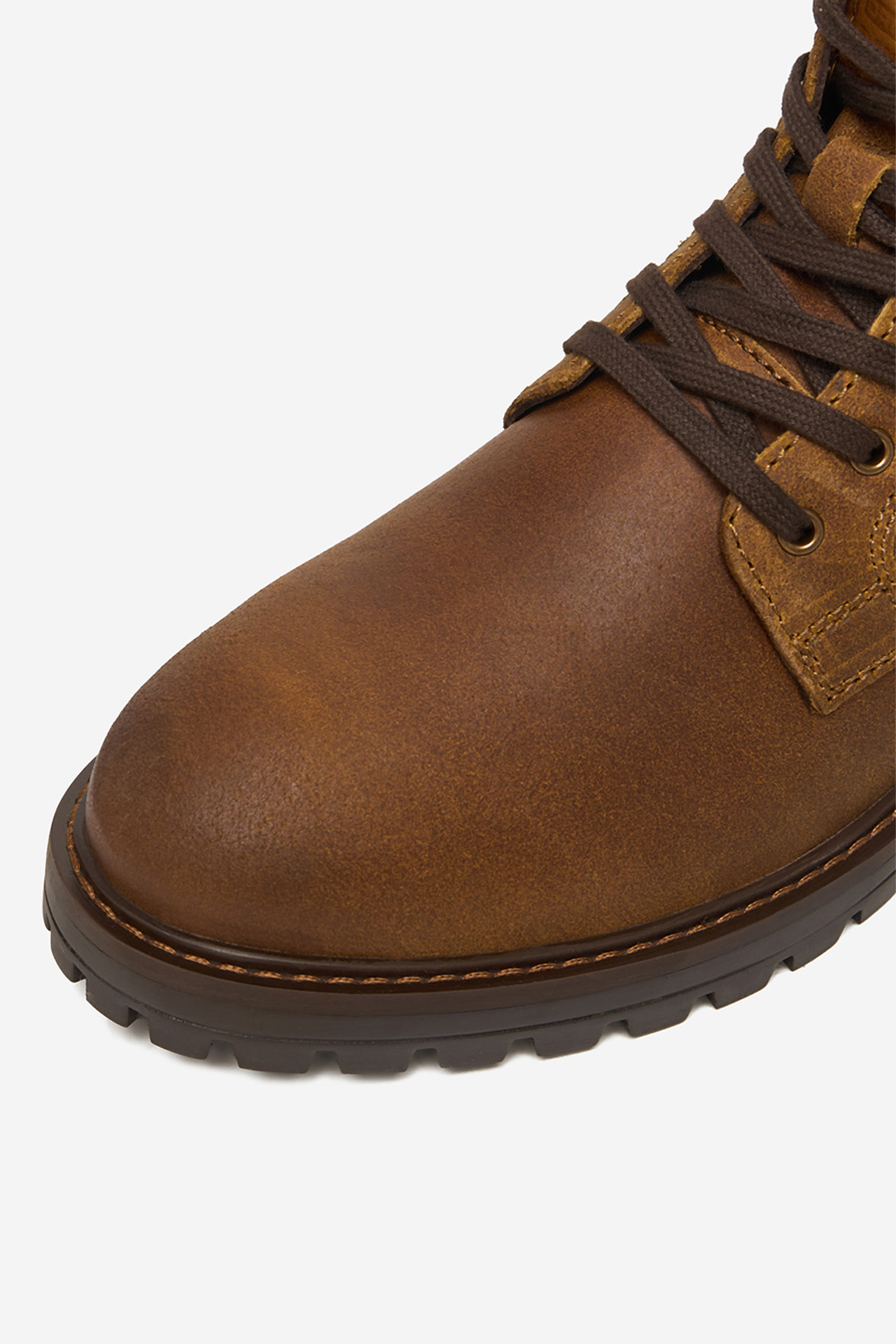 Kotníková obuv Hnědá