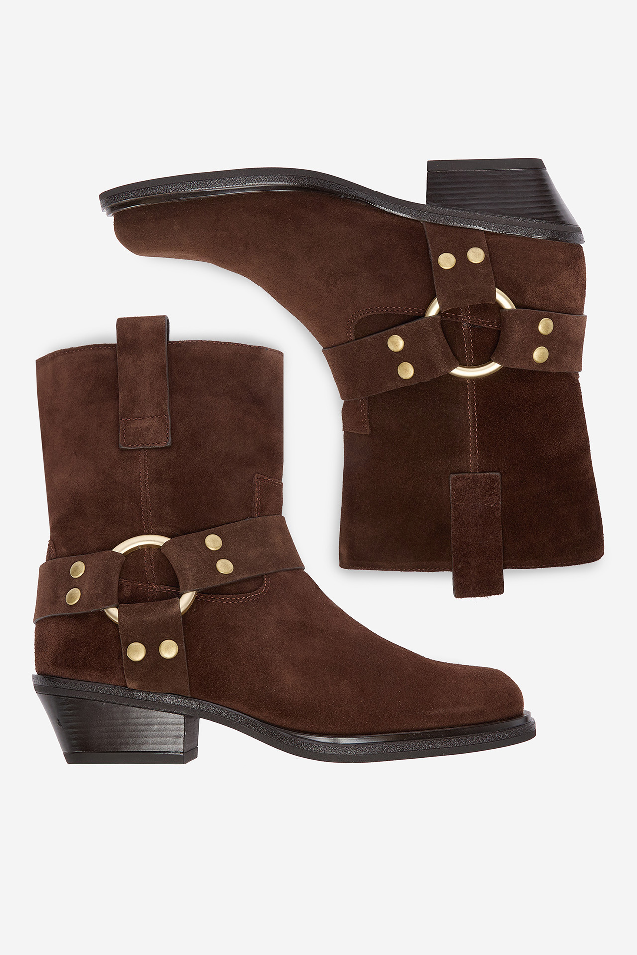 Polokozačky Tmavě hnědá