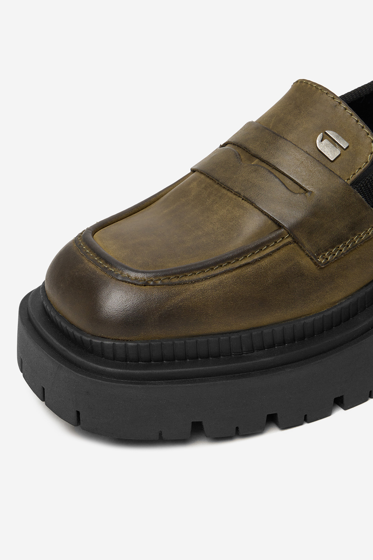 Čevlji brez vezalk Temno zelena