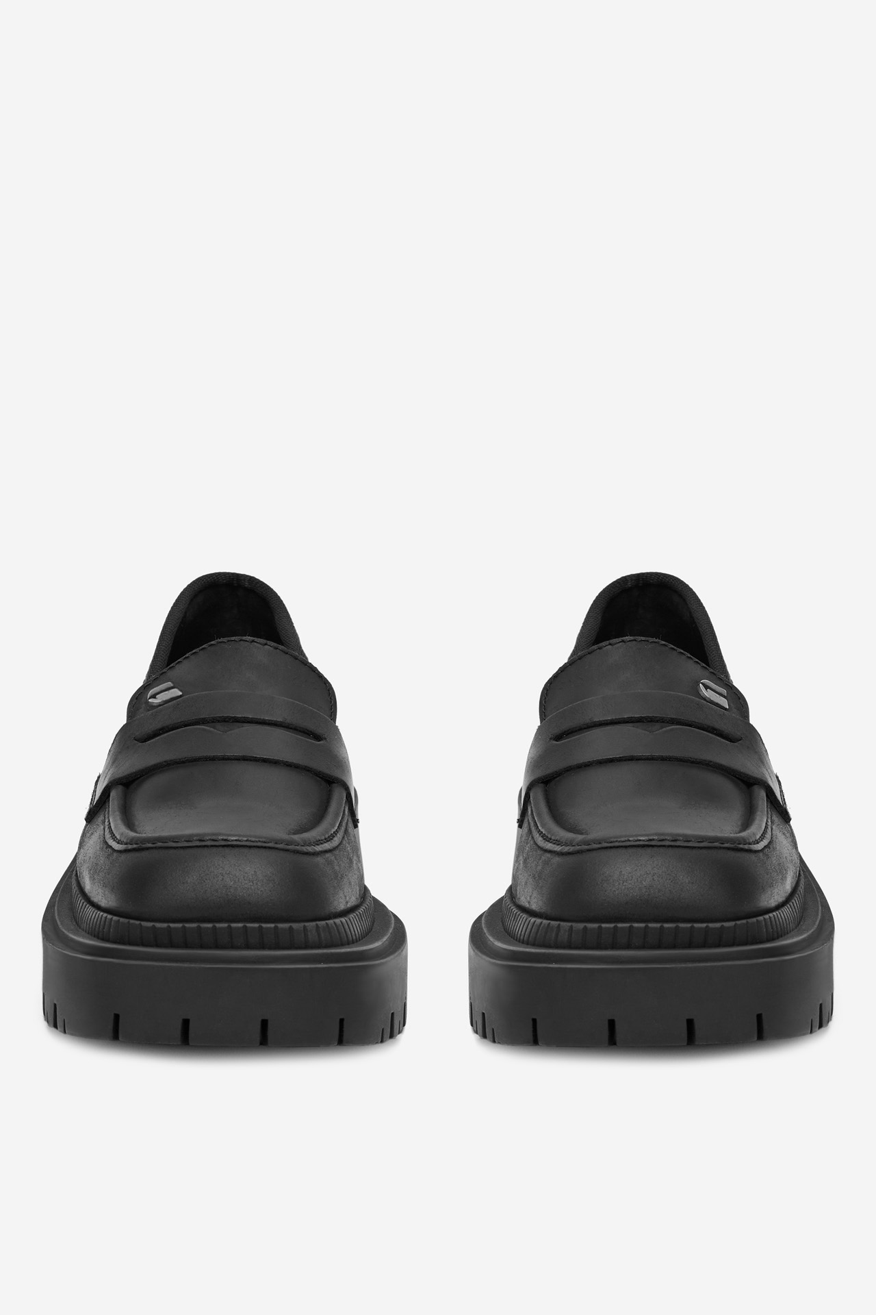 Čevlji brez vezalk Črna