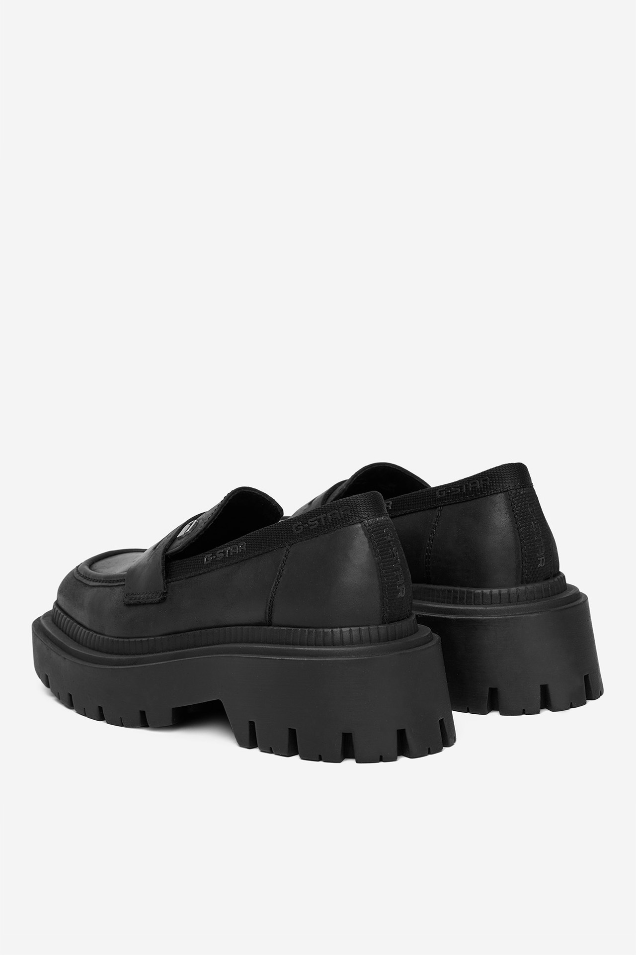 Čevlji brez vezalk Črna