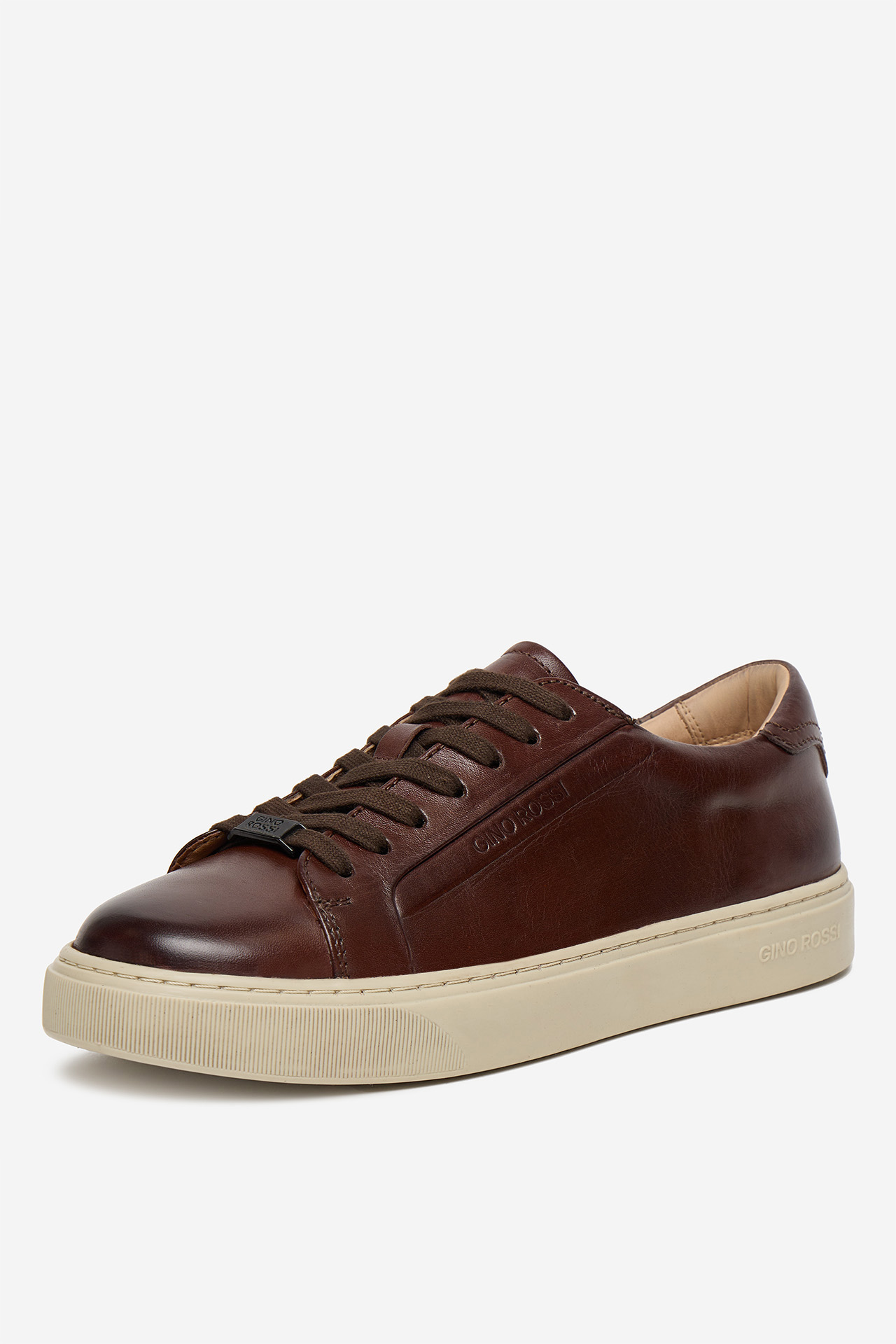 Sneakersy Tmavě hnědá