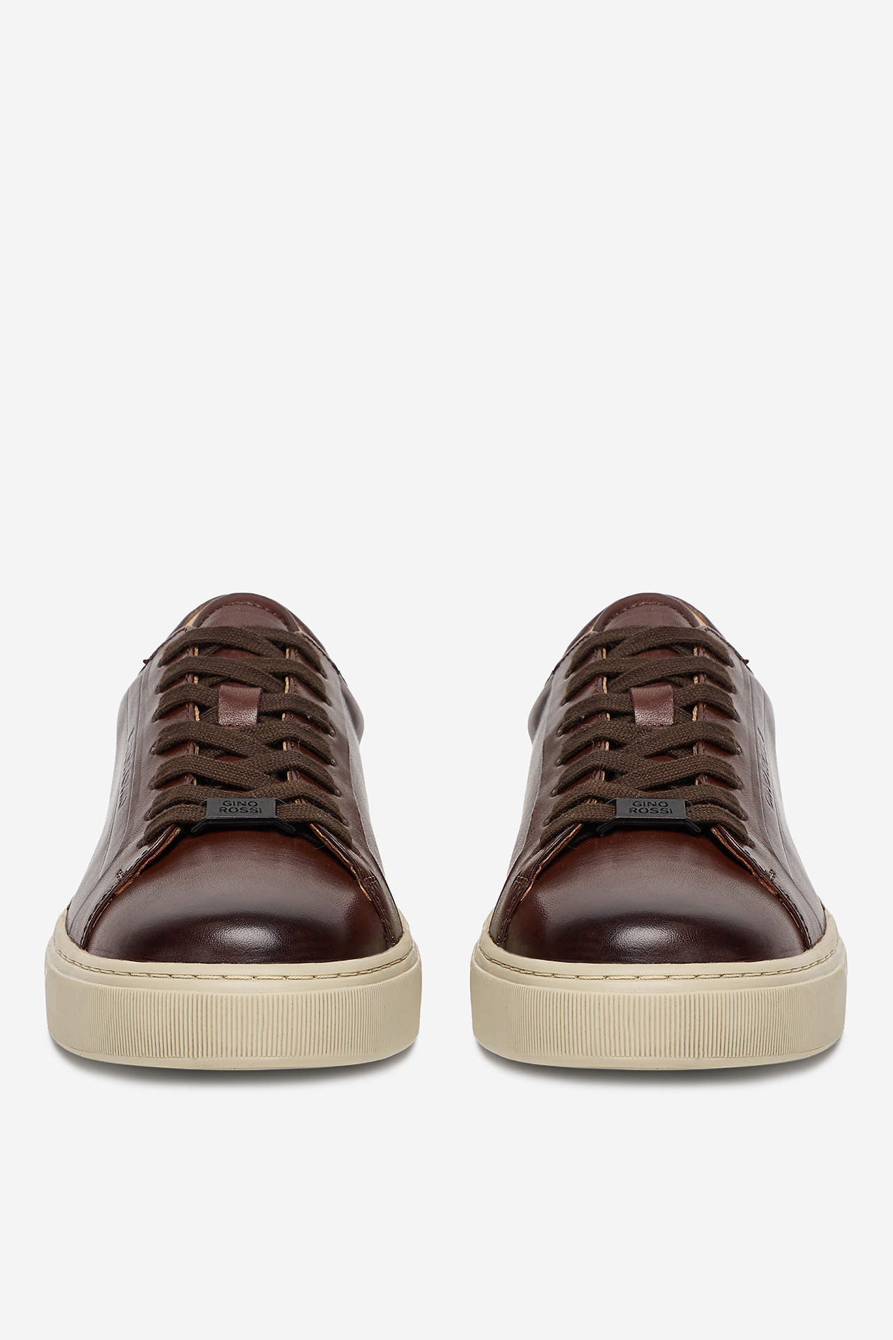 Sneakersy Tmavě hnědá