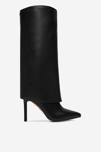 Škornji NINE WEST CEO-SAIDA-01 Črna