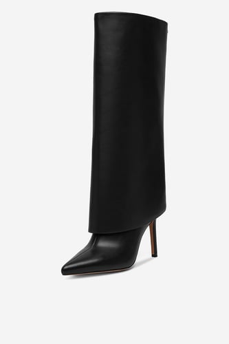 Škornji NINE WEST CEO-SAIDA-01 Črna